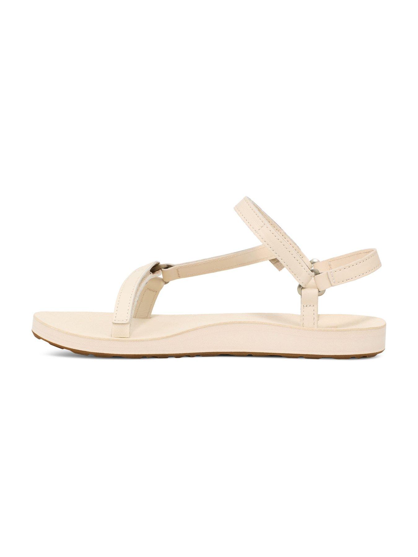 Image 6 of 6 of Teva Original Universal Slim Lea - White