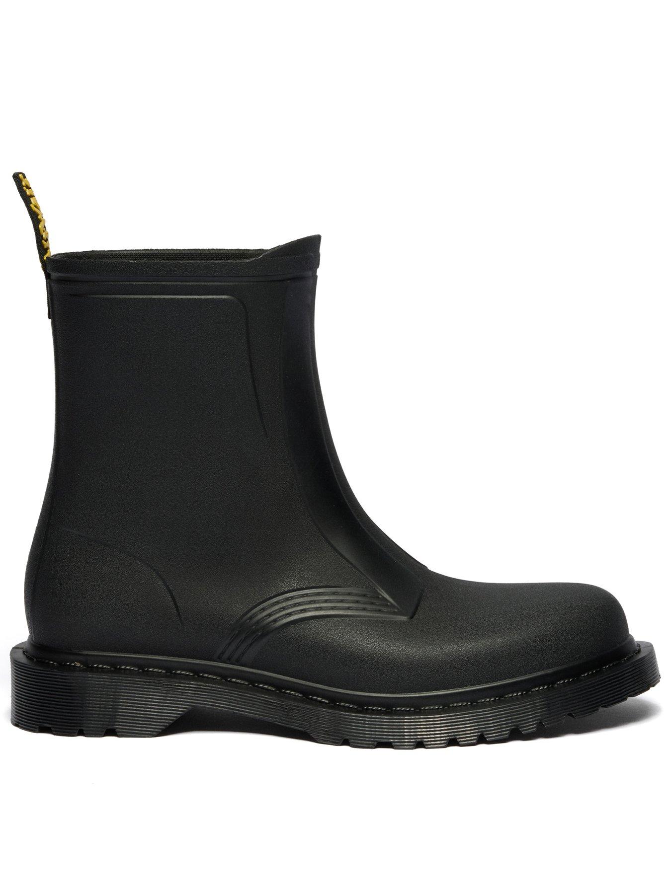 Image 1 of 7 of Dr Martens Dr 1460 Rain PVC Pull On Boots - Black