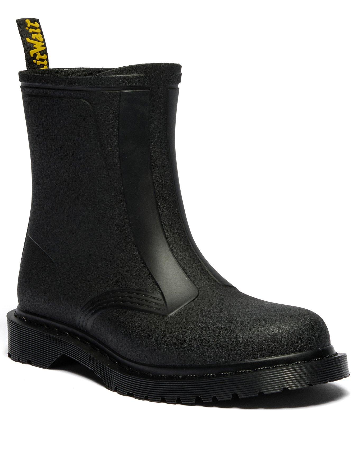 Image 2 of 7 of Dr Martens Dr 1460 Rain PVC Pull On Boots - Black