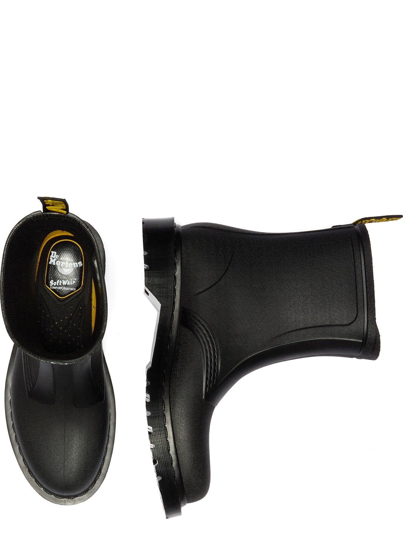 Image 4 of 7 of Dr Martens Dr 1460 Rain PVC Pull On Boots - Black