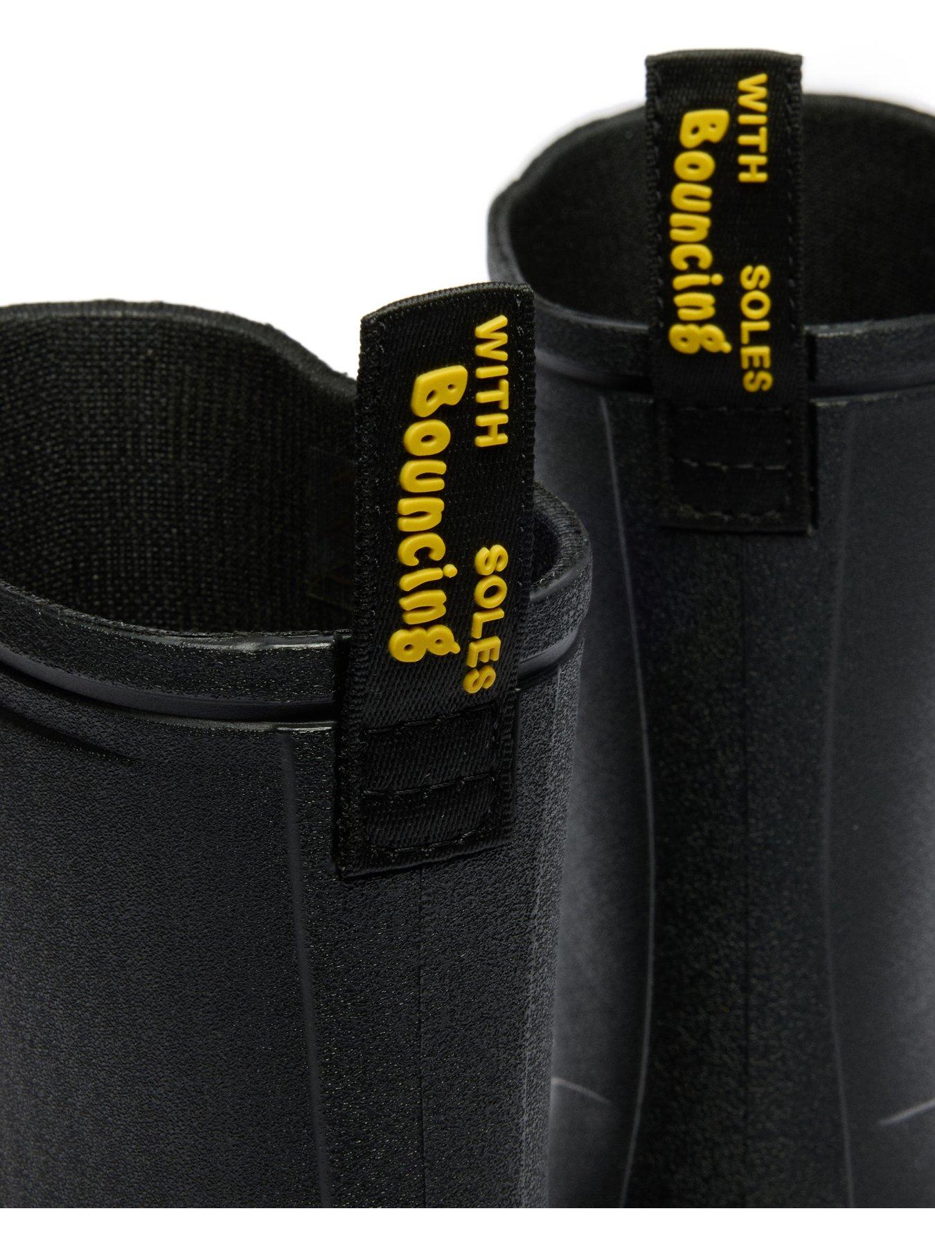 Image 7 of 7 of Dr Martens Dr 1460 Rain PVC Pull On Boots - Black