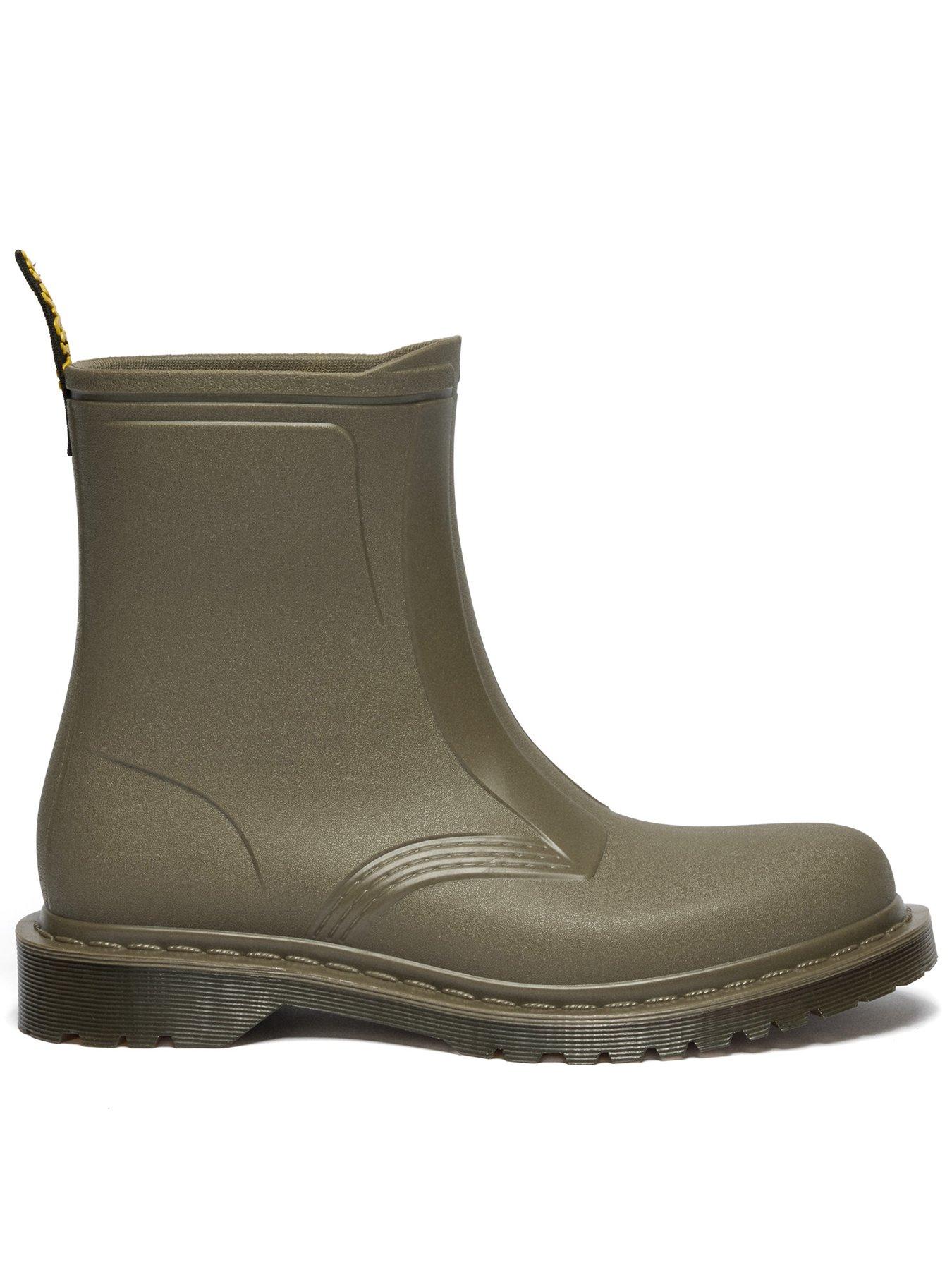 front image of dr-martens-dr-1460-rain-pvc-pull-on-boots-black