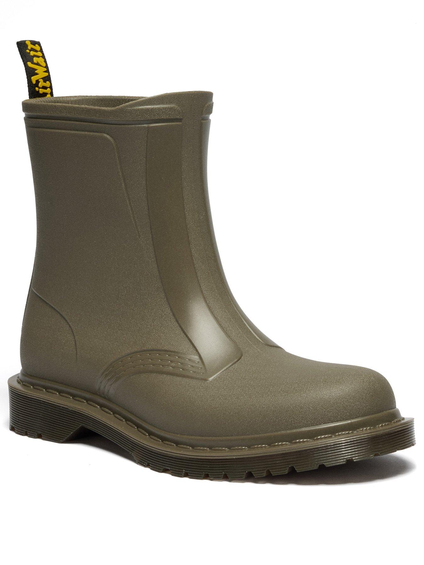  image of dr-martens-dr-1460-rain-pvc-pull-on-boots-black