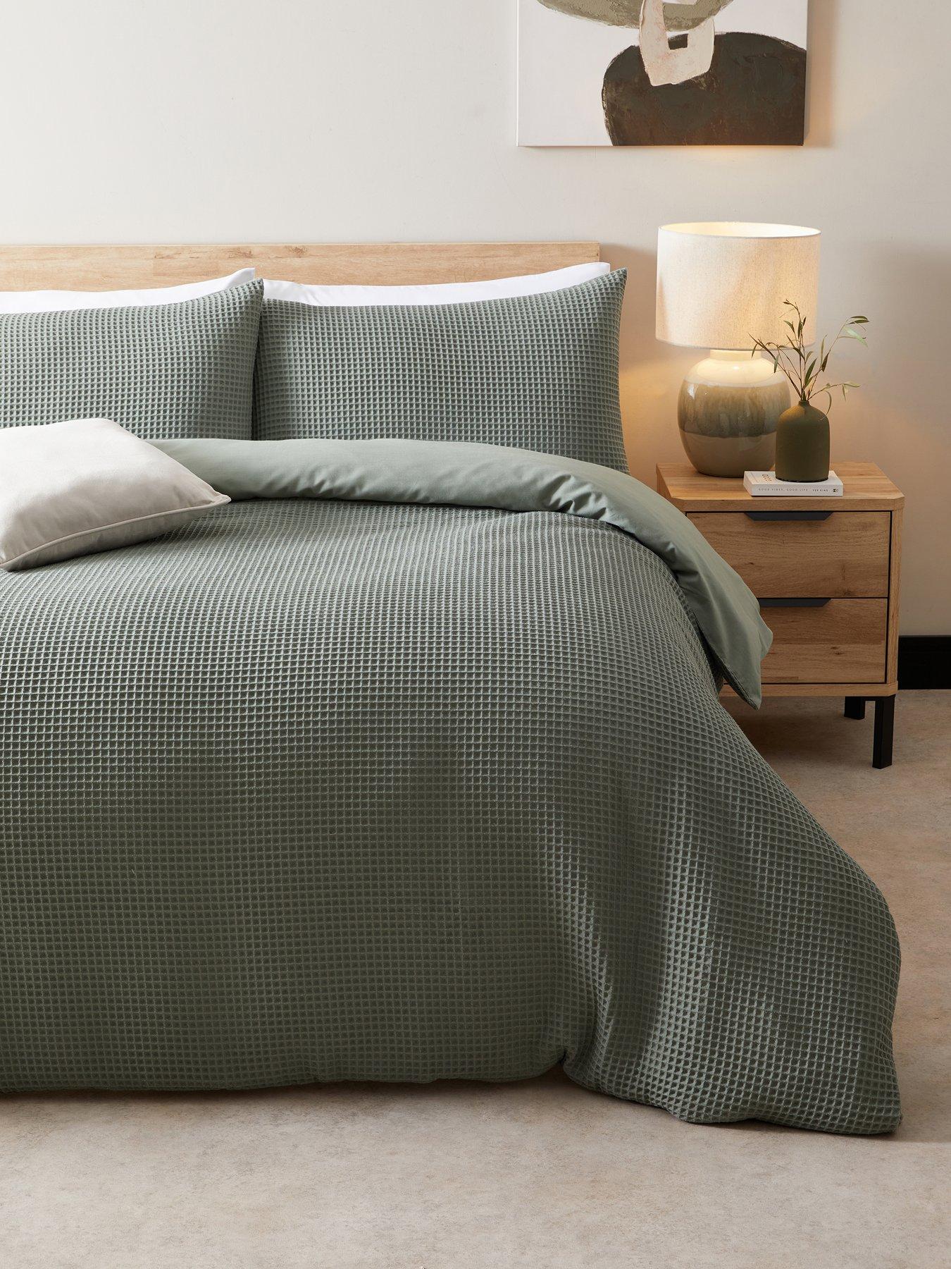 The Very Collection Chunky Waffle Duvet Set