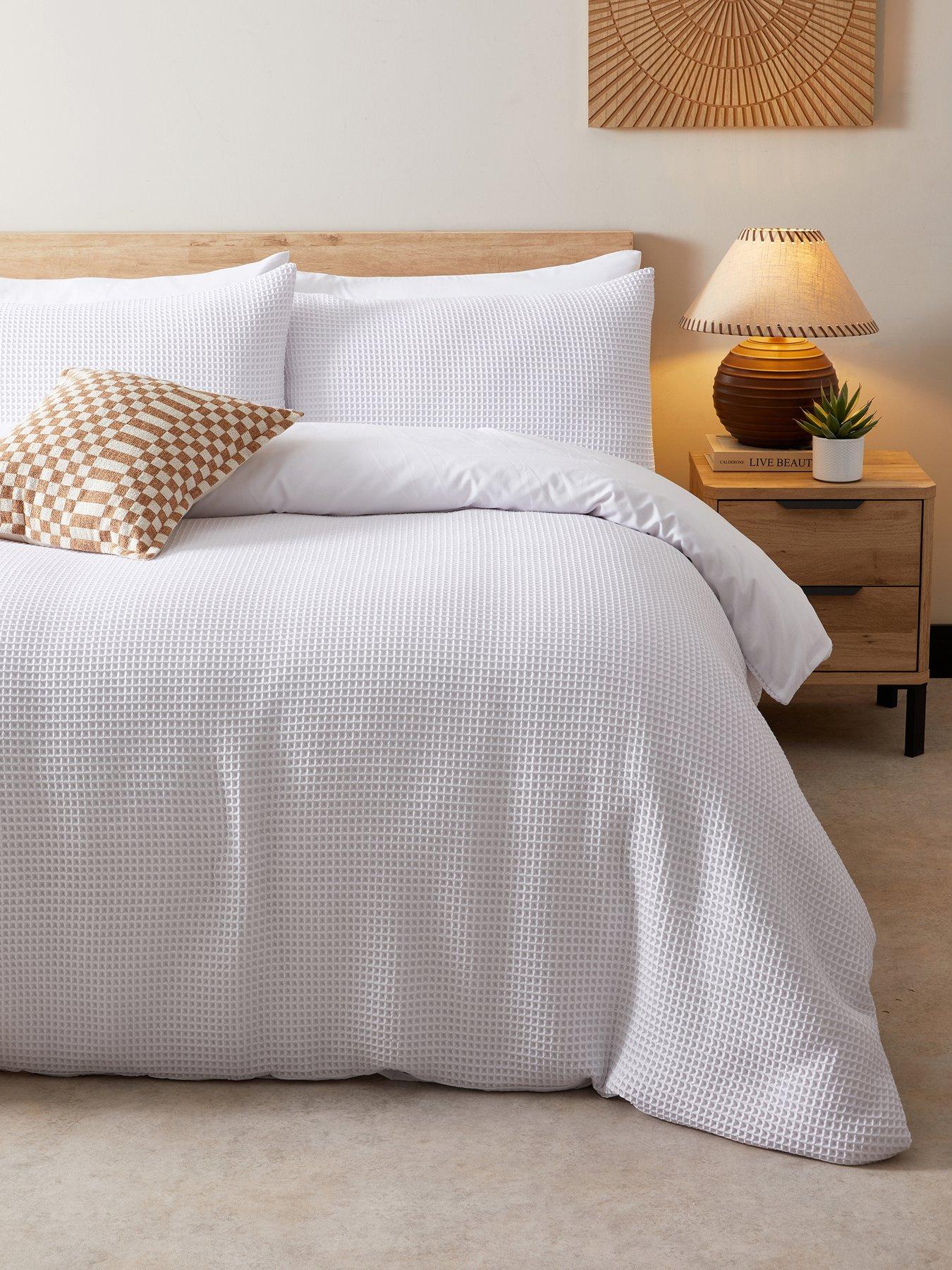 The Very Collection Chunky Waffle Duvet Set