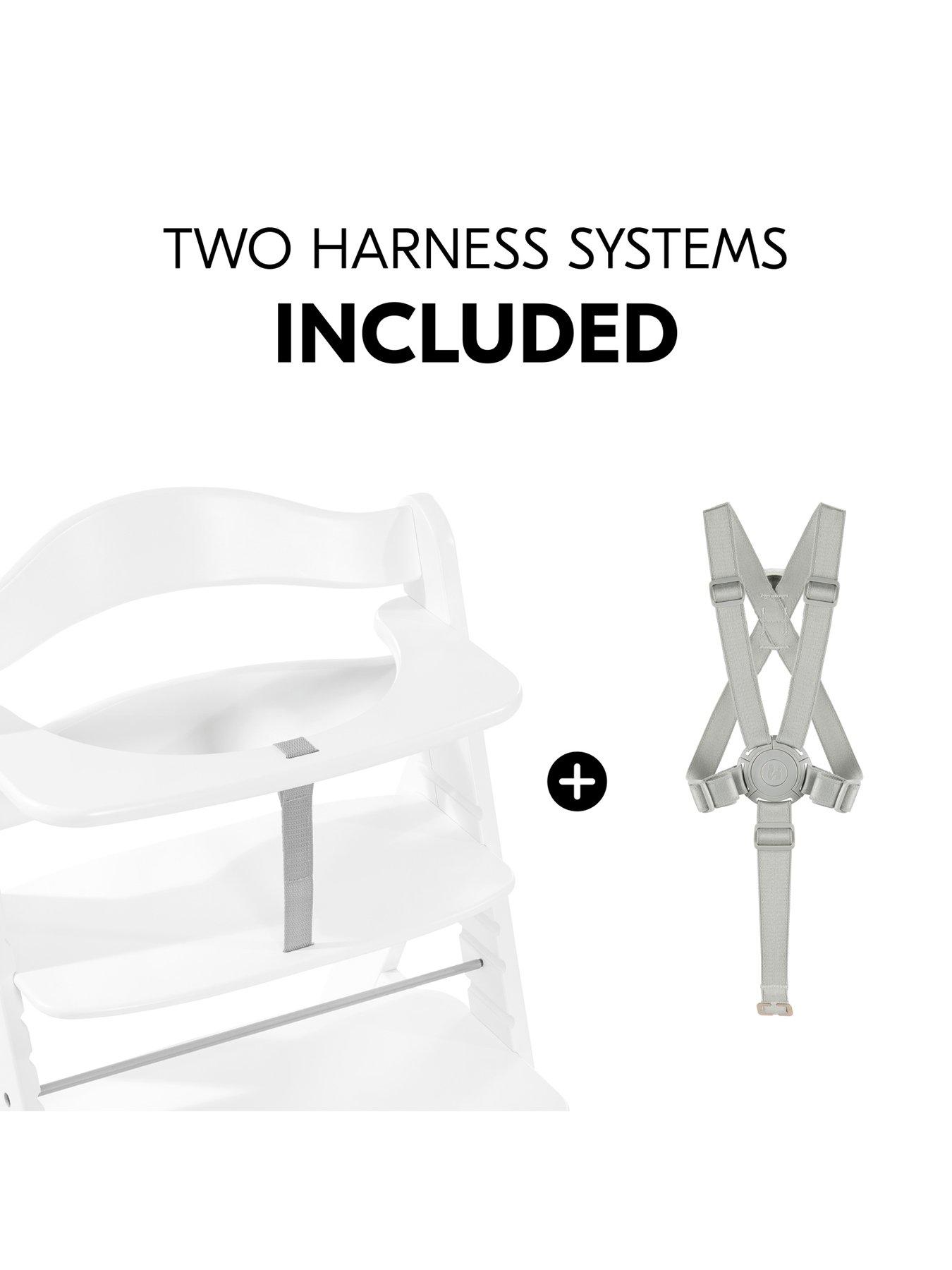 Image 3 of 8 of Hauck Alpha Highchair Premium Bundle - White