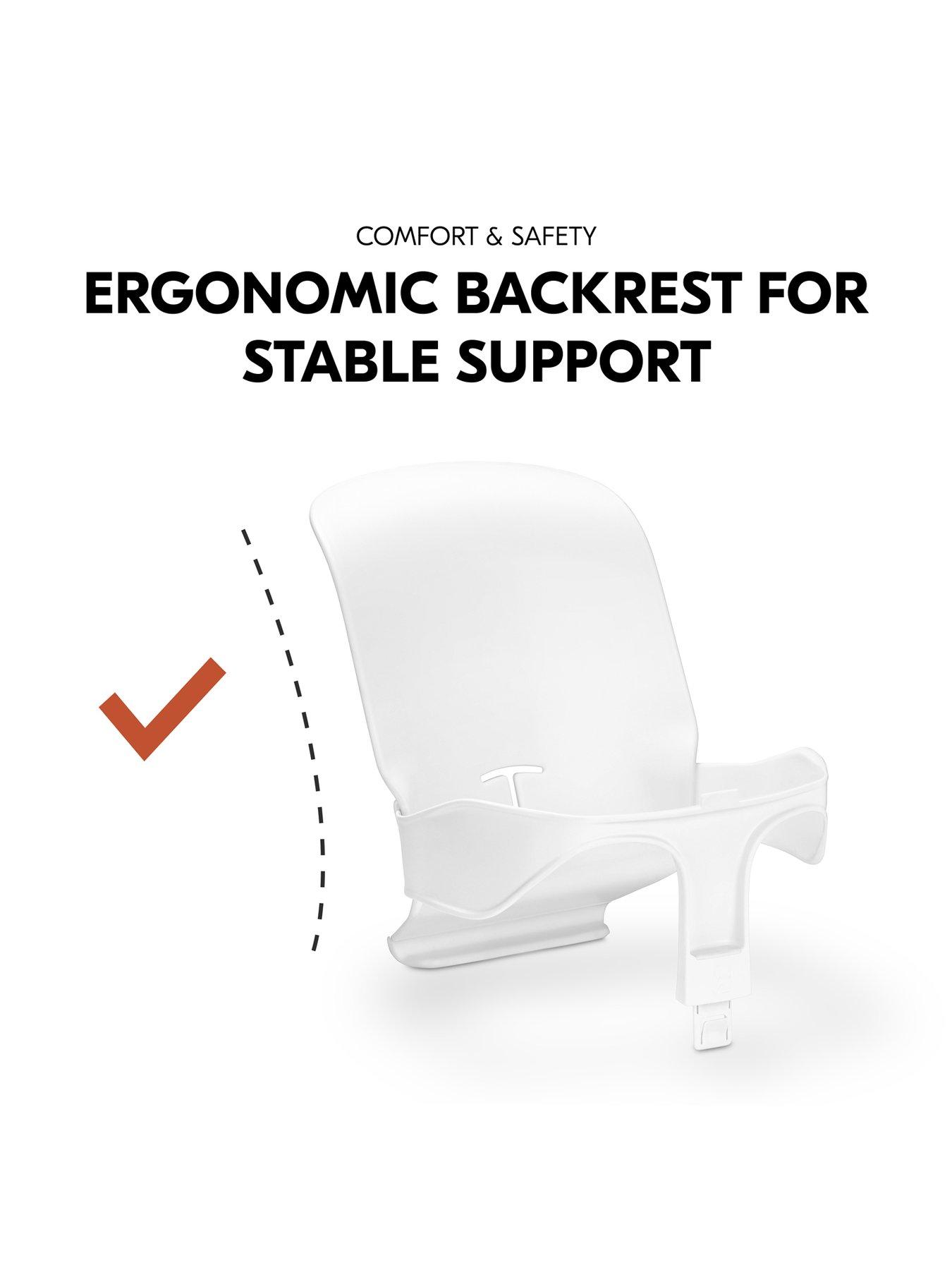 Image 6 of 8 of Hauck Alpha Highchair Premium Bundle - White
