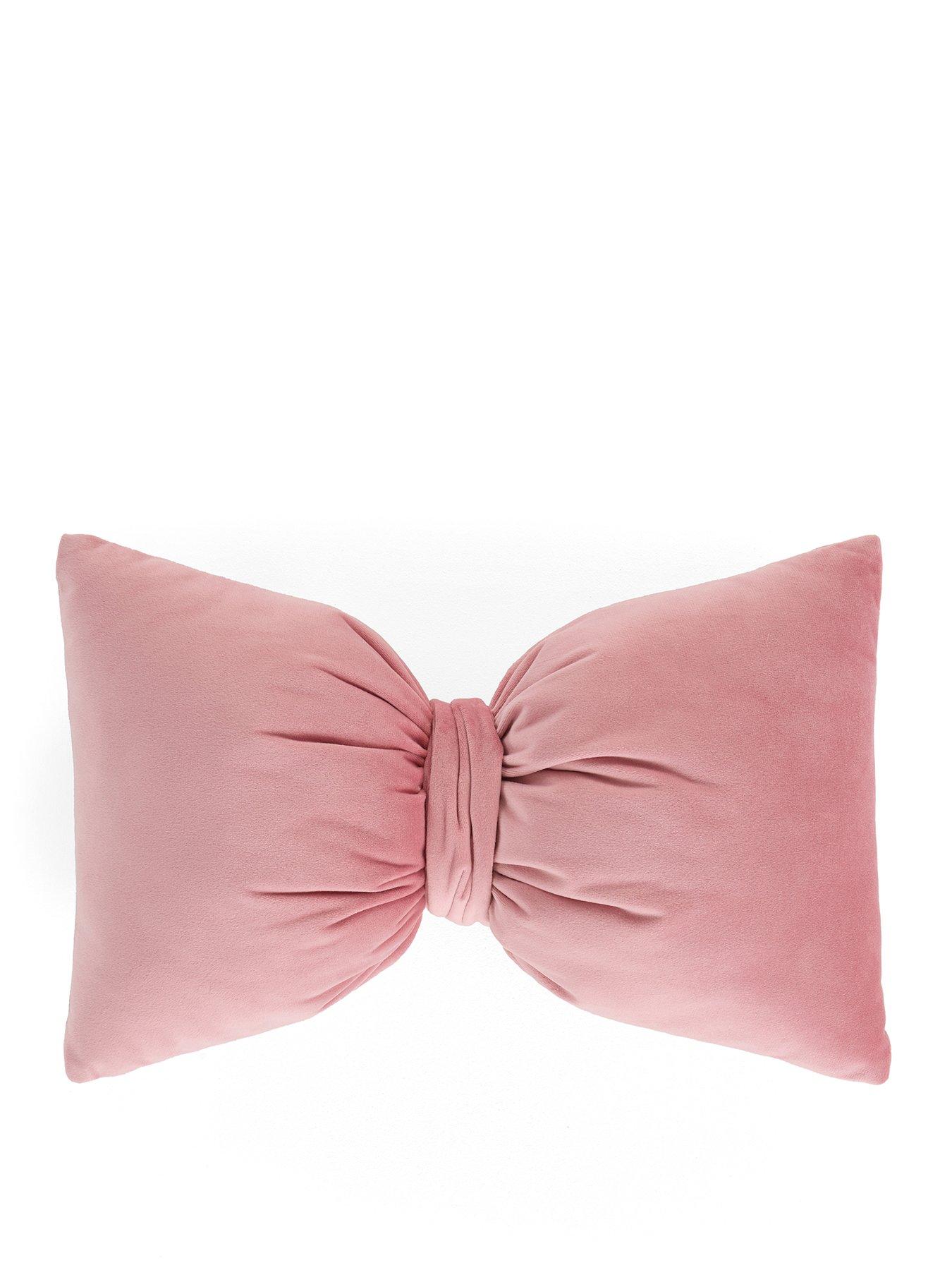 Image 2 of 5 of The Very Collection Pink&nbsp;Bow Shaped Cushion