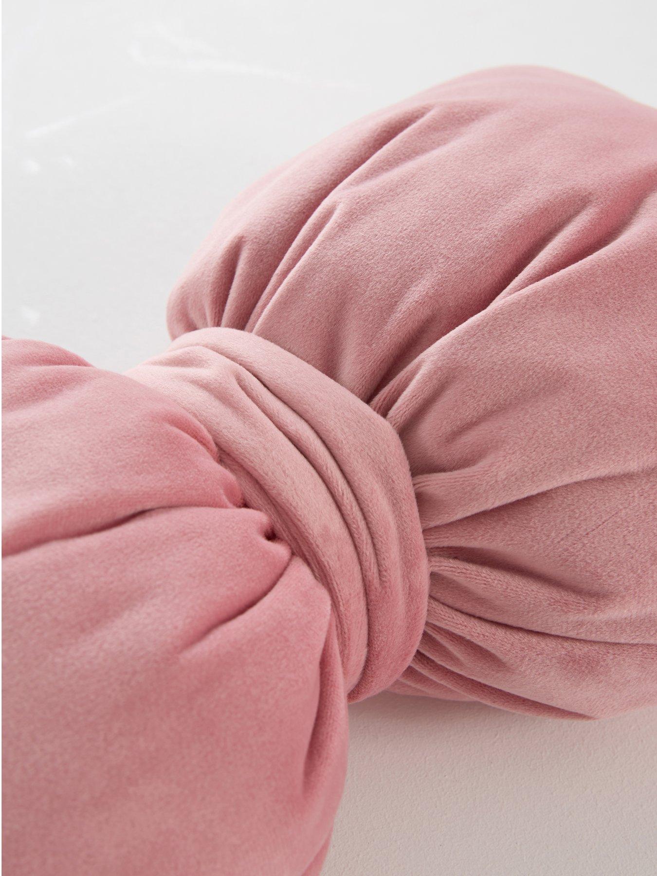 Image 3 of 5 of The Very Collection Pink&nbsp;Bow Shaped Cushion