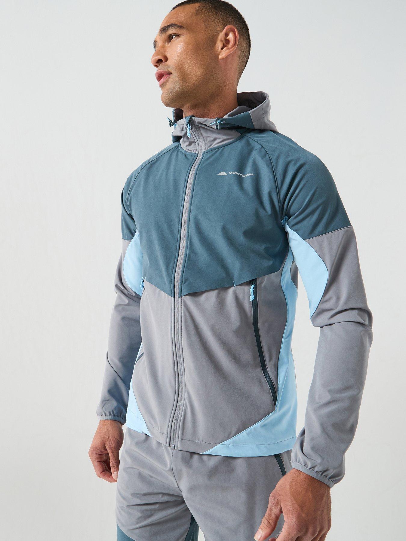 Image 1 of 6 of Monterrain Mens Vault Woven Hoodie - Black