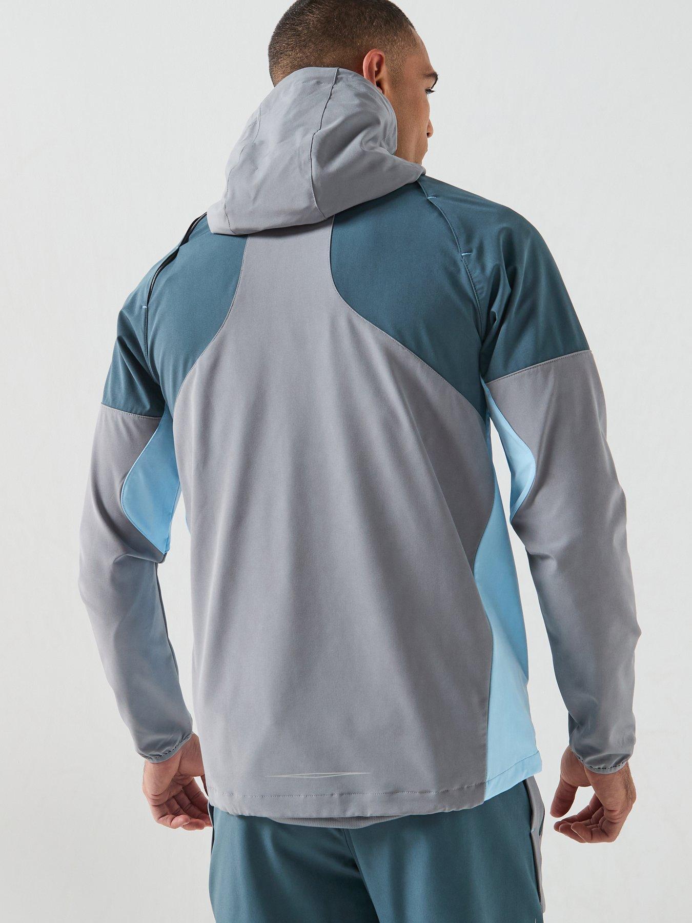 Image 2 of 6 of Monterrain Mens Vault Woven Hoodie - Black
