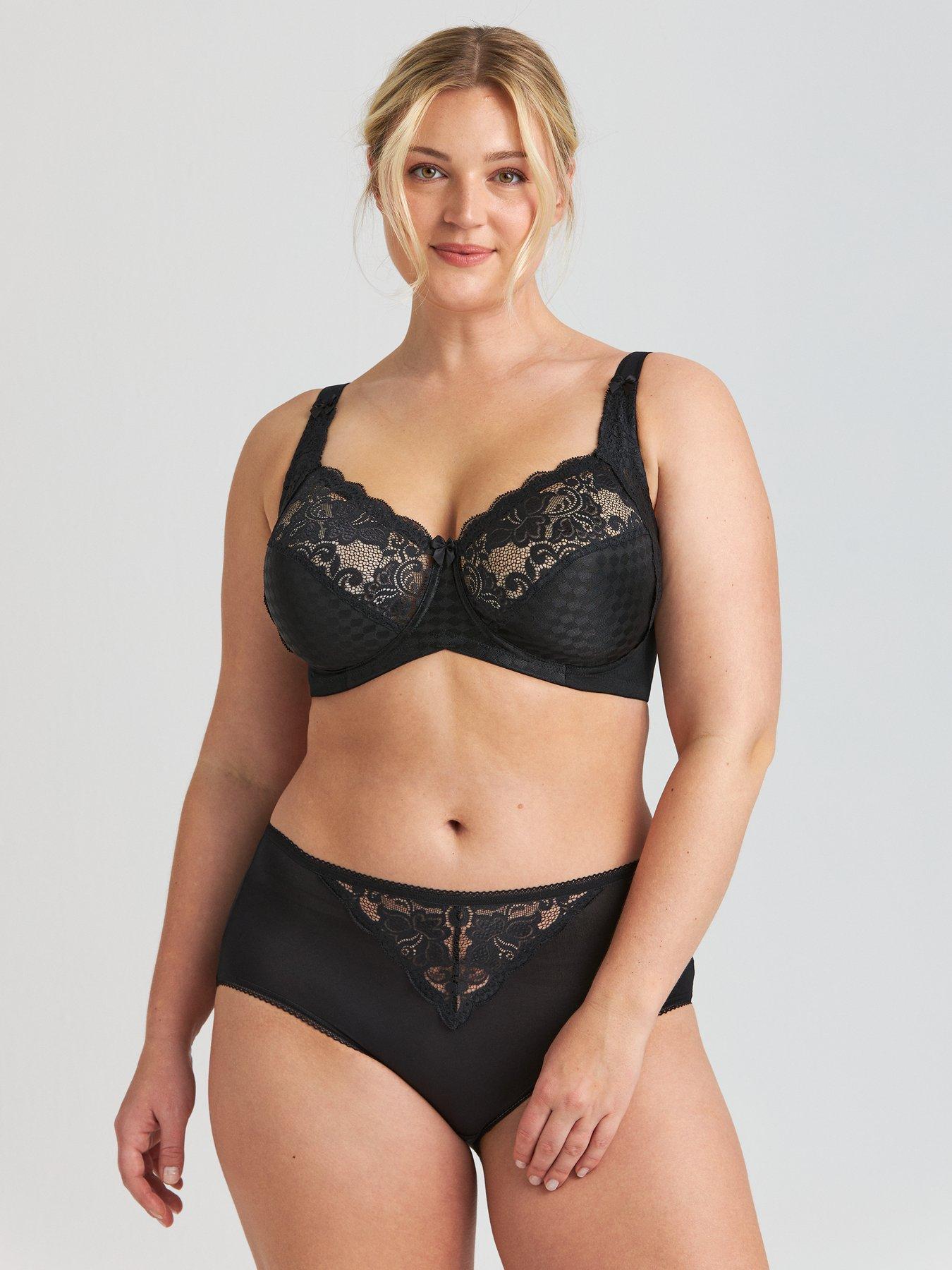 Miss Mary of Sweden Sparkle Bra Underwired Bra - Black