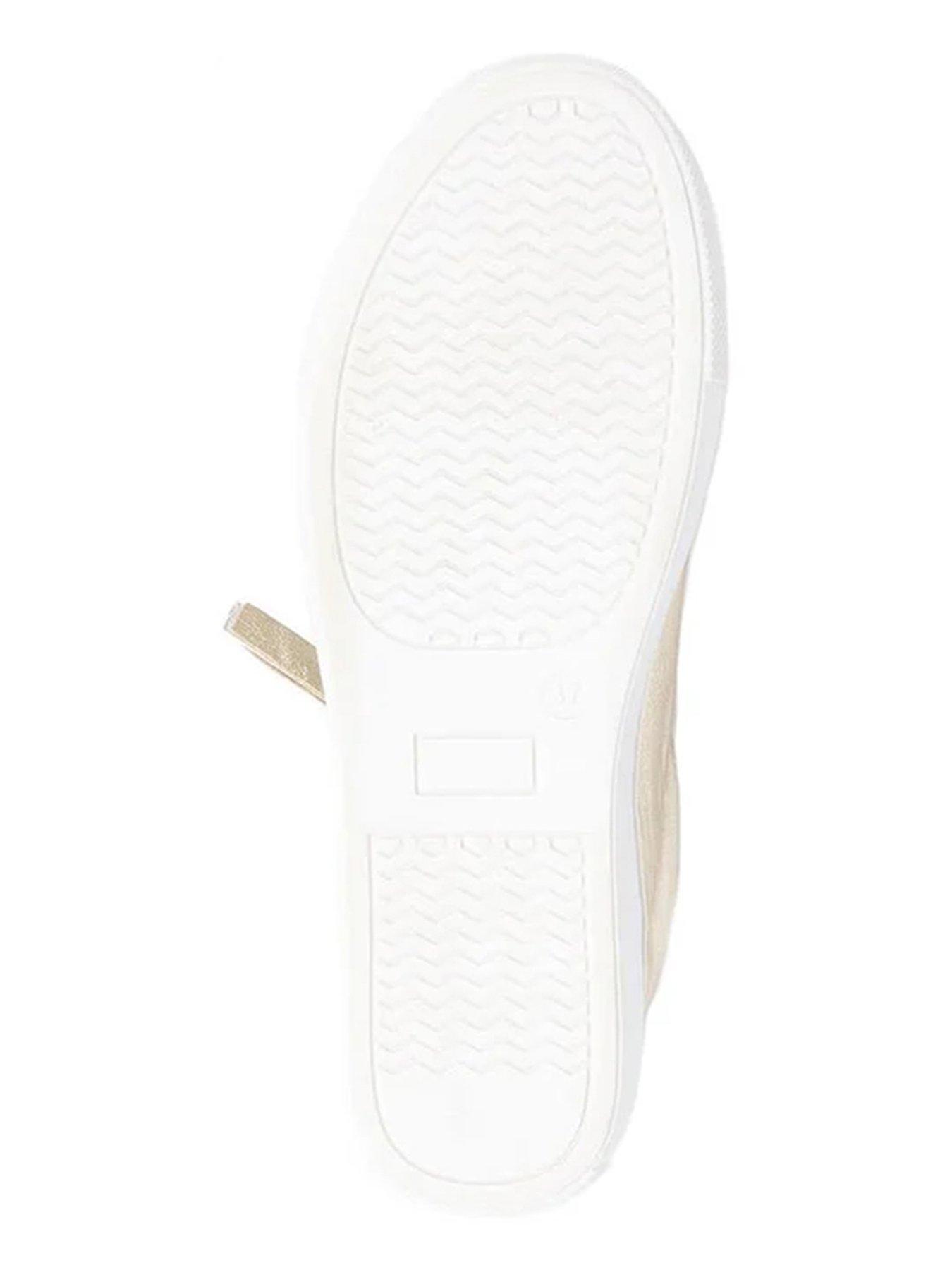 Image 5 of 5 of Jones Bootmaker Padova Low Lace Up Trainer - Gold