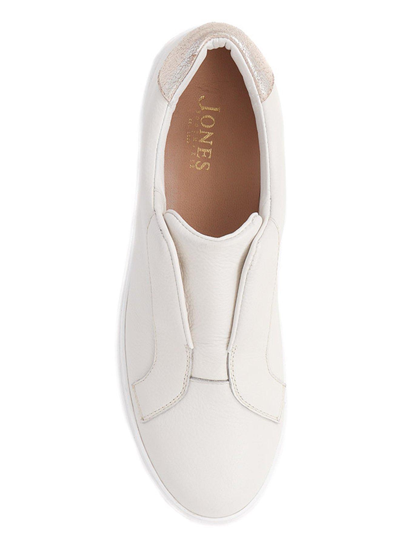  image of jones-bootmaker-fernanda-low-trainer-white
