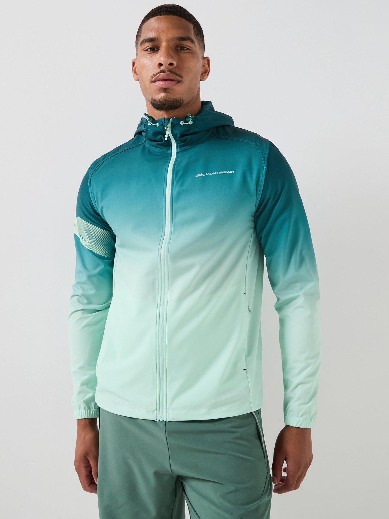 Monterrain Mens Distance Ombre Jacket - Green