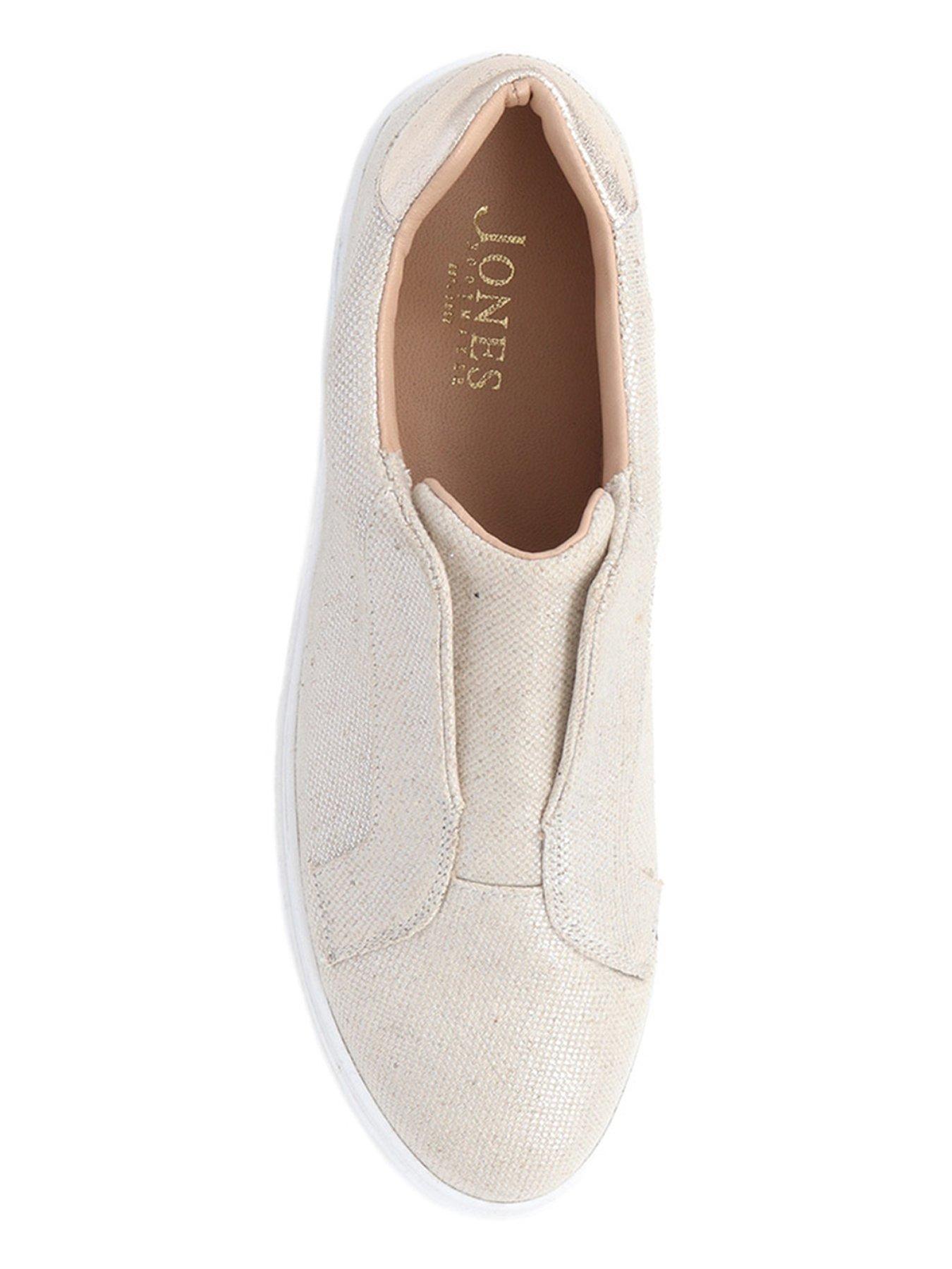 Image 4 of 5 of Jones Bootmaker Fernanda Low Trainer - Champagne Gold