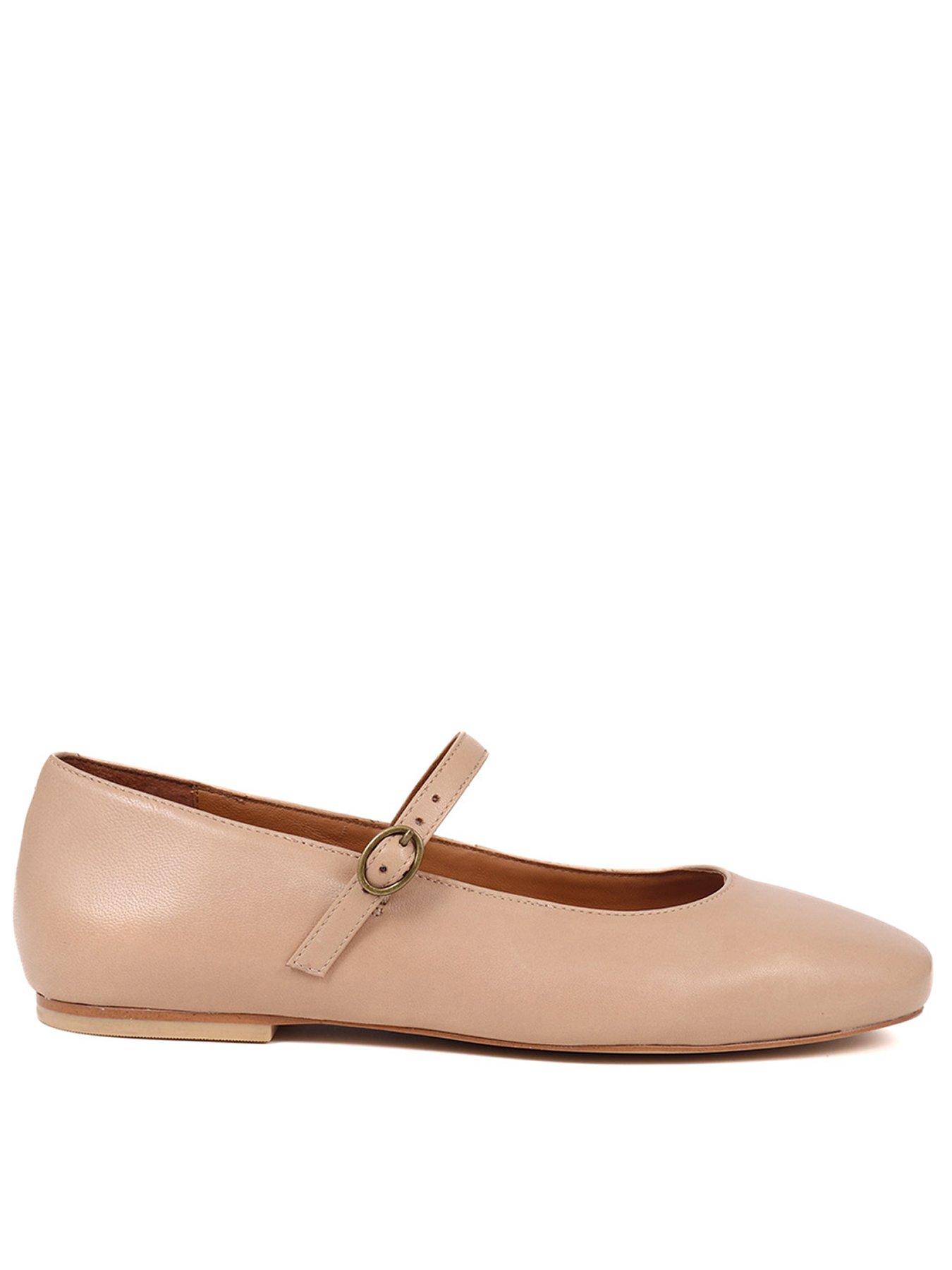 Image 1 of 5 of Jones Bootmaker Sonnet Mary Jane - Latte Leather