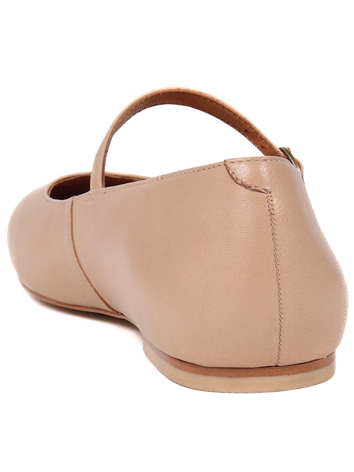 Image 3 of 5 of Jones Bootmaker Sonnet Mary Jane - Latte Leather