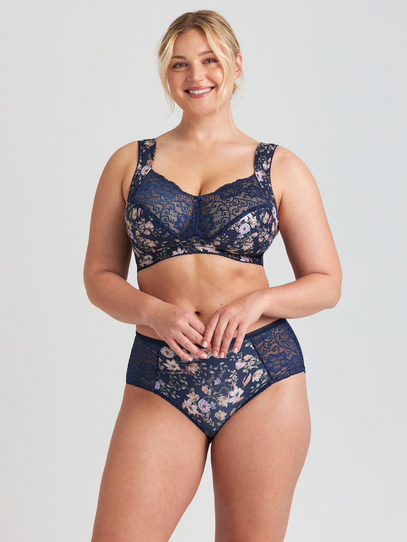 Miss Mary of Sweden Miss Mary Of Sweden Fauna Non-wired Bra - Dark Blue