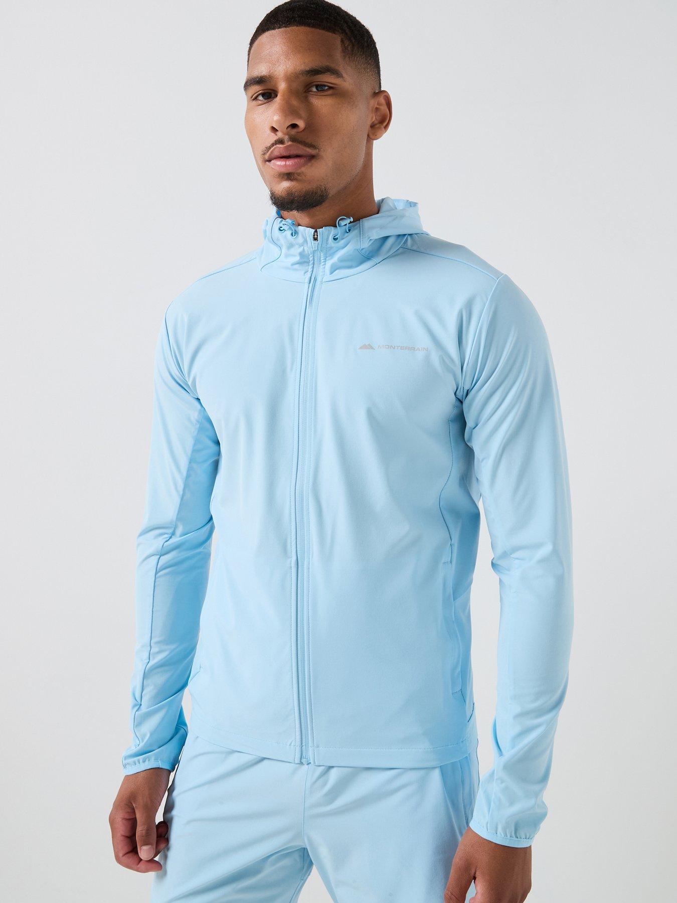 Monterrain Mens Form Woven Jacket - Blue
