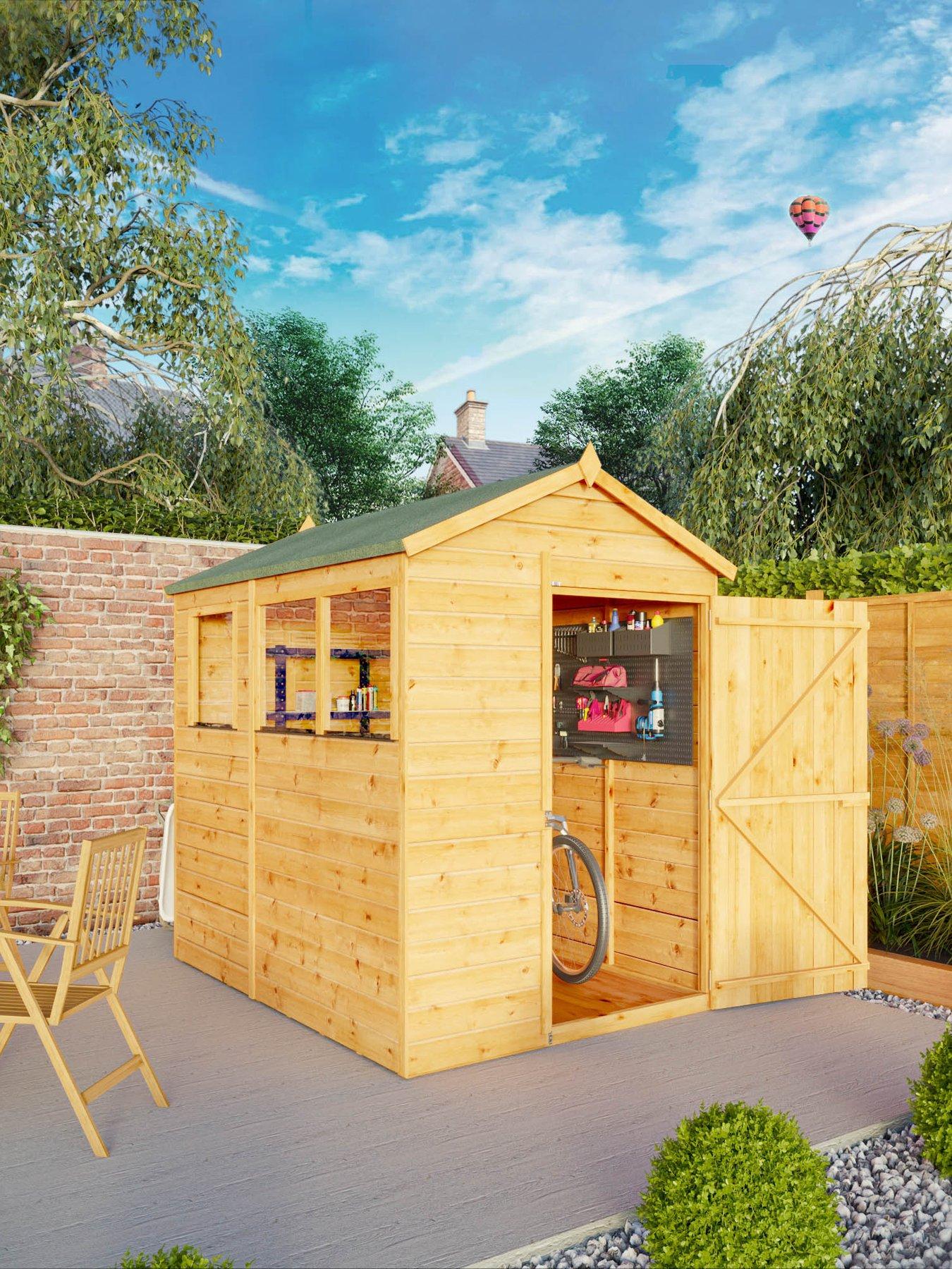 Image 1 of 7 of MERCIA 7 x 5 Modular Shiplap Apex