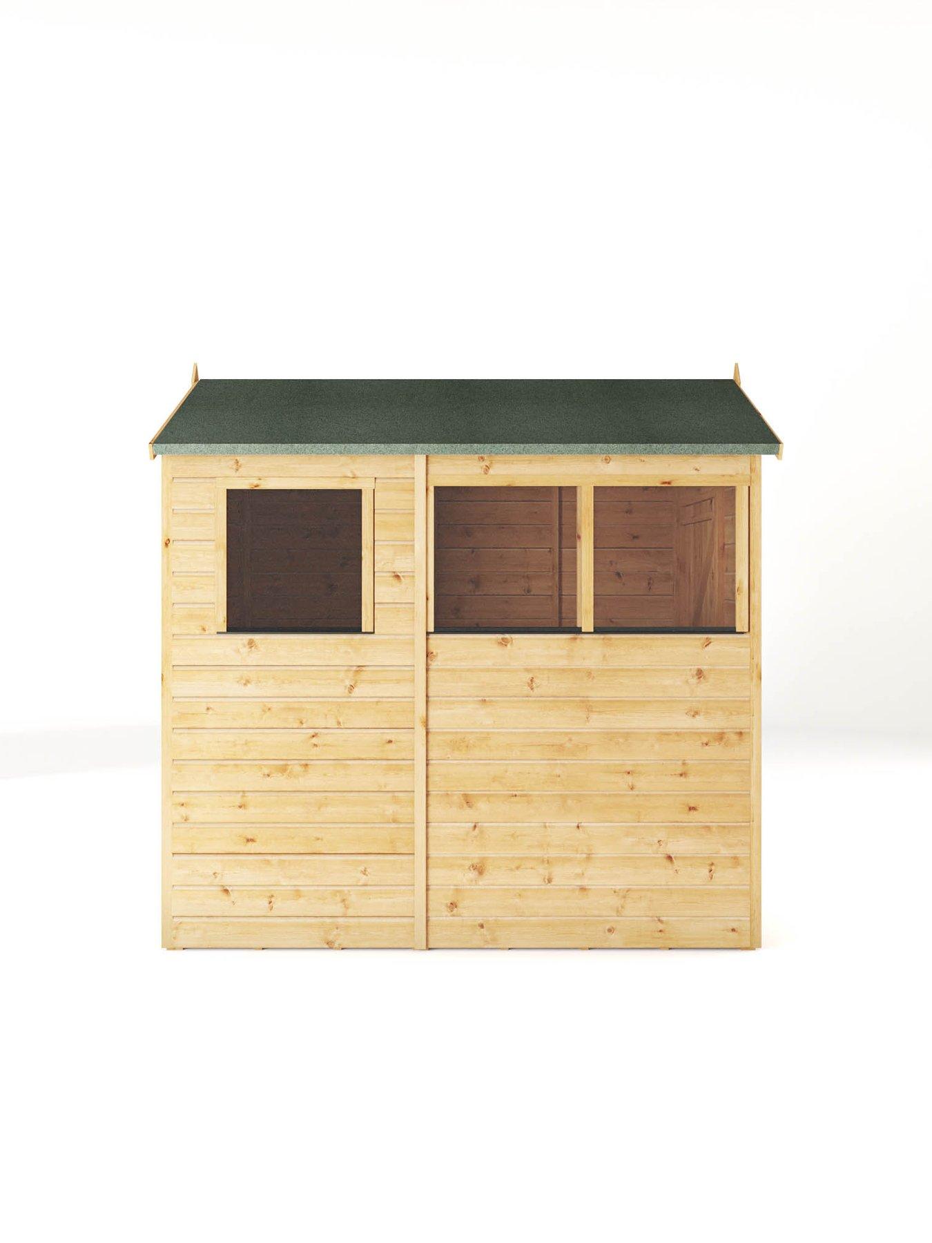 Image 3 of 7 of MERCIA 7 x 5 Modular Shiplap Apex