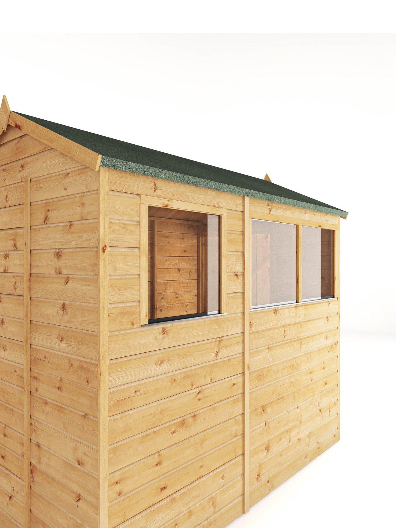 Image 4 of 7 of MERCIA 7 x 5 Modular Shiplap Apex