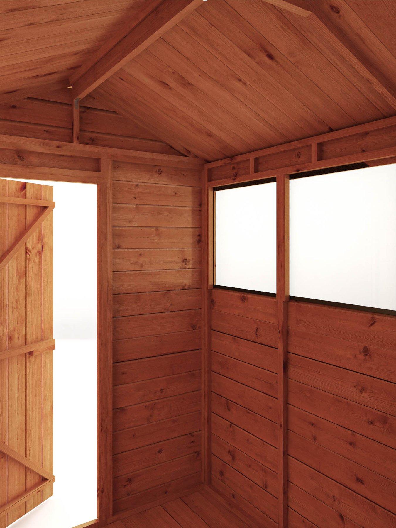 Image 5 of 7 of MERCIA 7 x 5 Modular Shiplap Apex