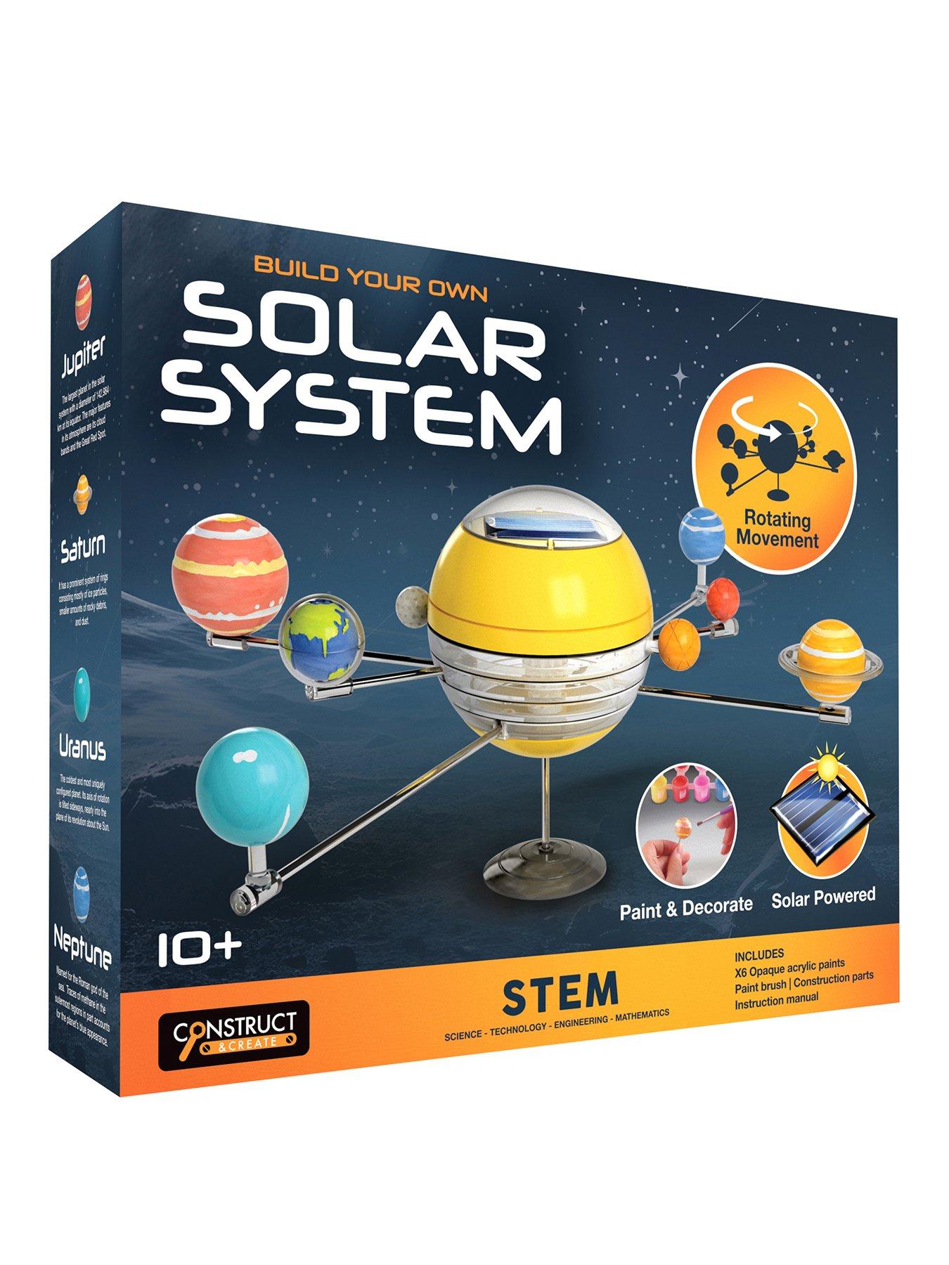 Image 1 of 4 of Construct And Create Solar System kit with paints