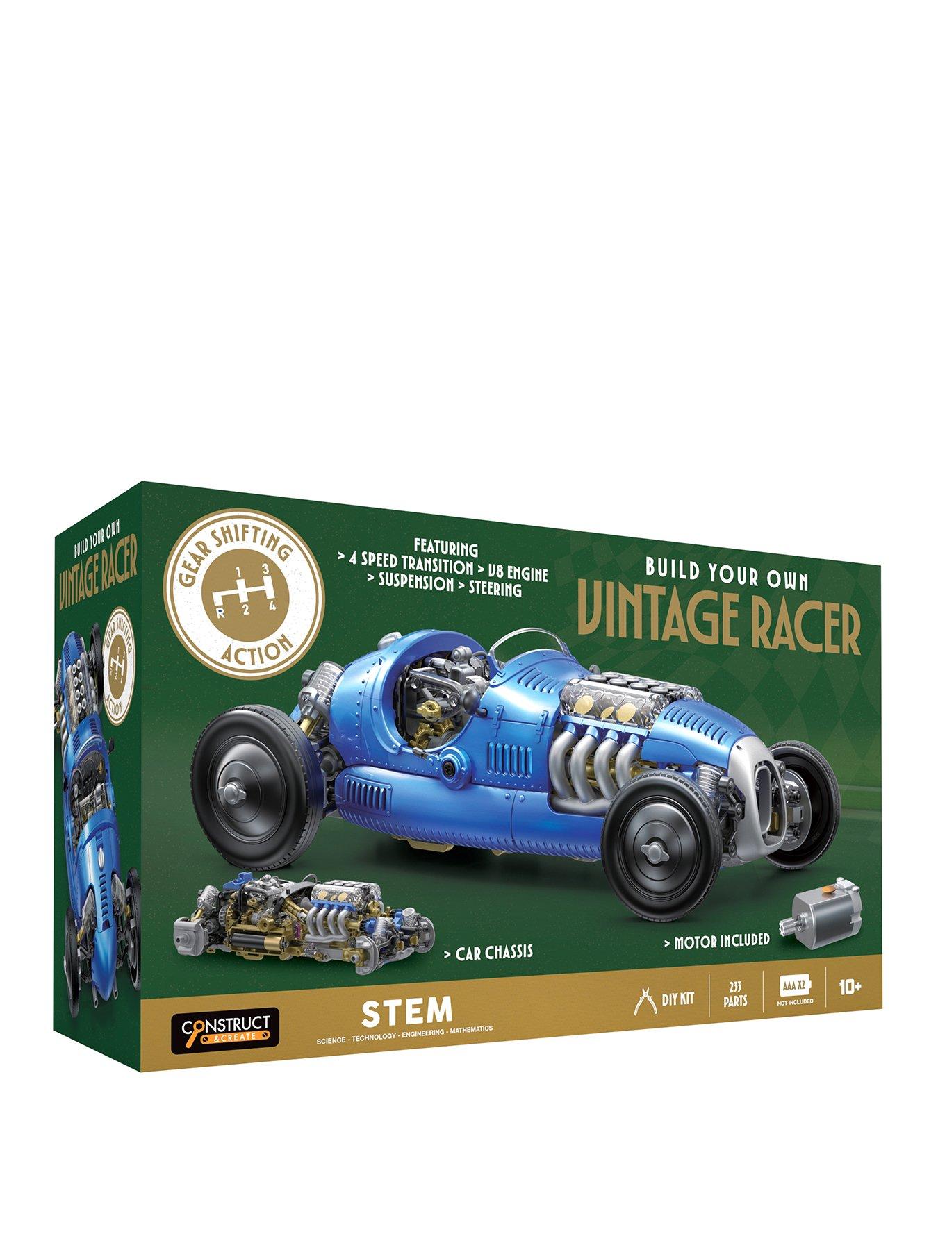 Construct And Create Construct and Create Vintage Race Car Build your Own
