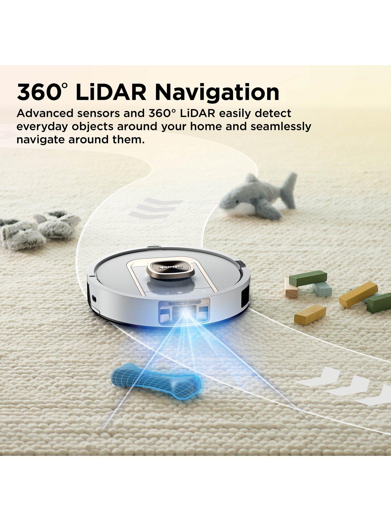  image of shark-thermacharged-powerdetect-robot-vacuum-white
