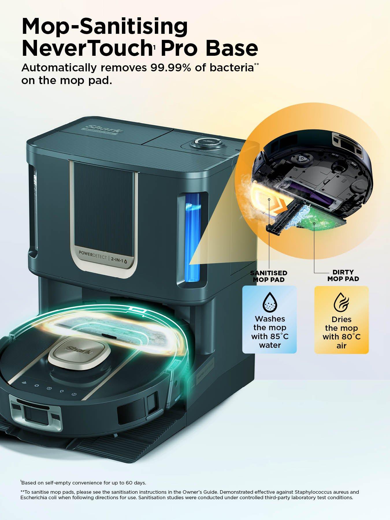  image of shark-thermacharged-powerdetect-robot-vacuum-black