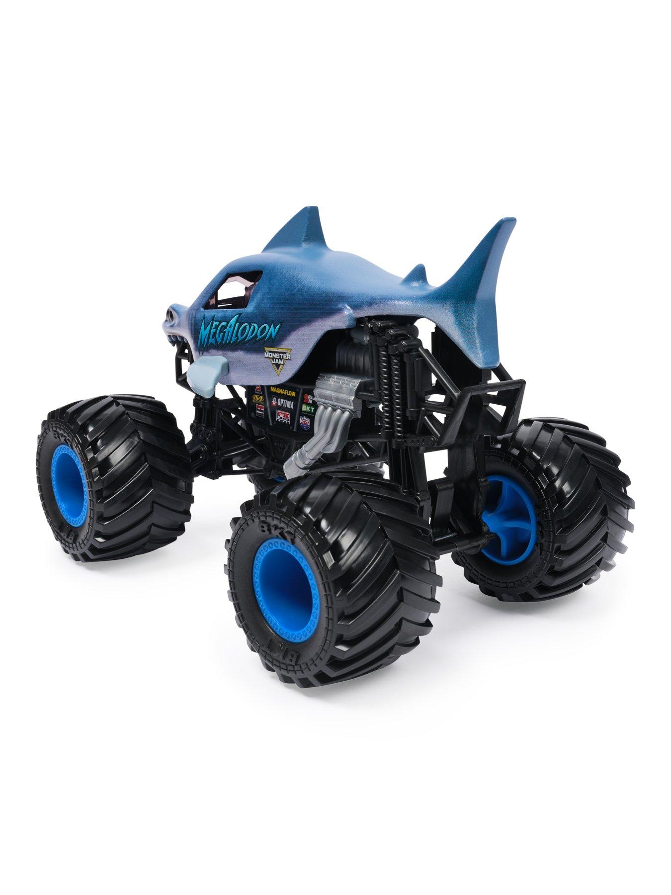 Image 3 of 7 of Monster Jam Megalodon 1:24 Solid (M27) Refresh