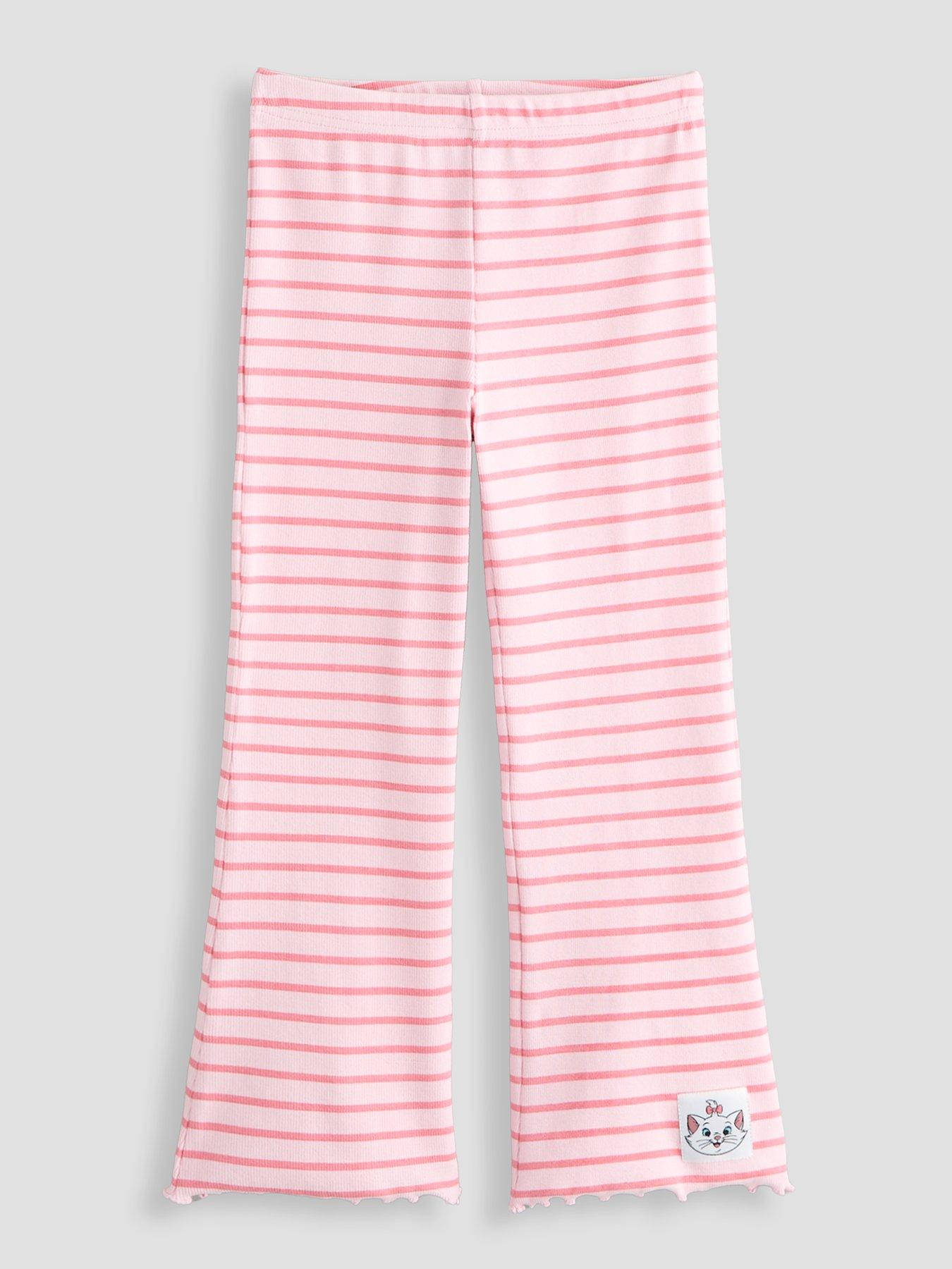 Image 3 of 5 of The Very Collection Aristocats Marie 2 Pack Flare Rib Leggings - Multi