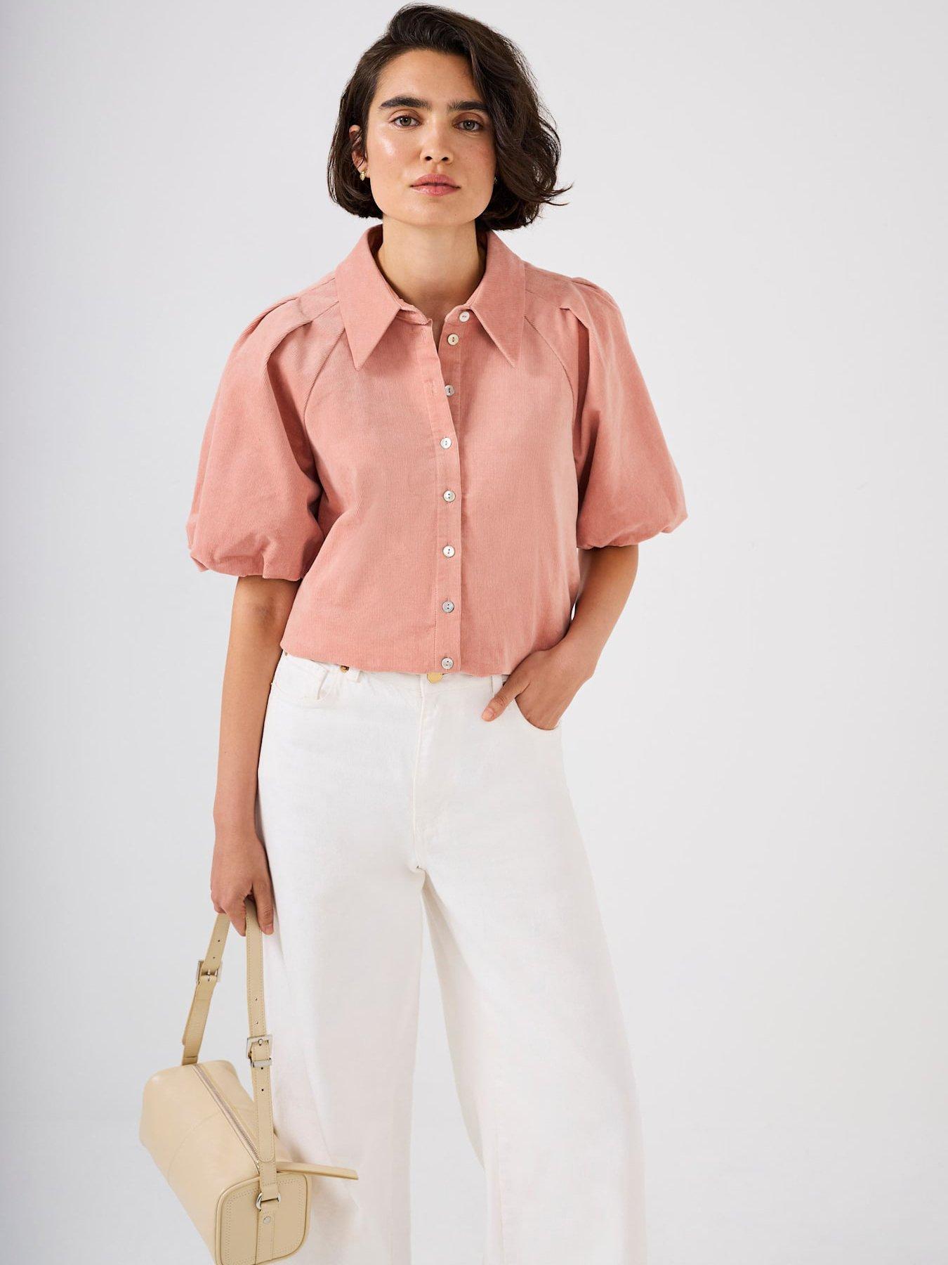 mint-velvet-cord-puff-sleeve-shirt-pink