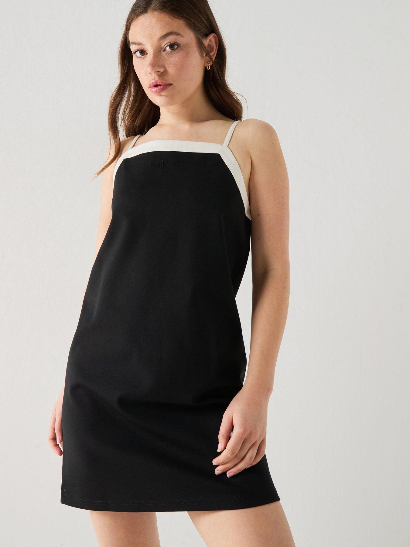 Calvin Klein Jeans Interlock Monogram Colourblock - Black