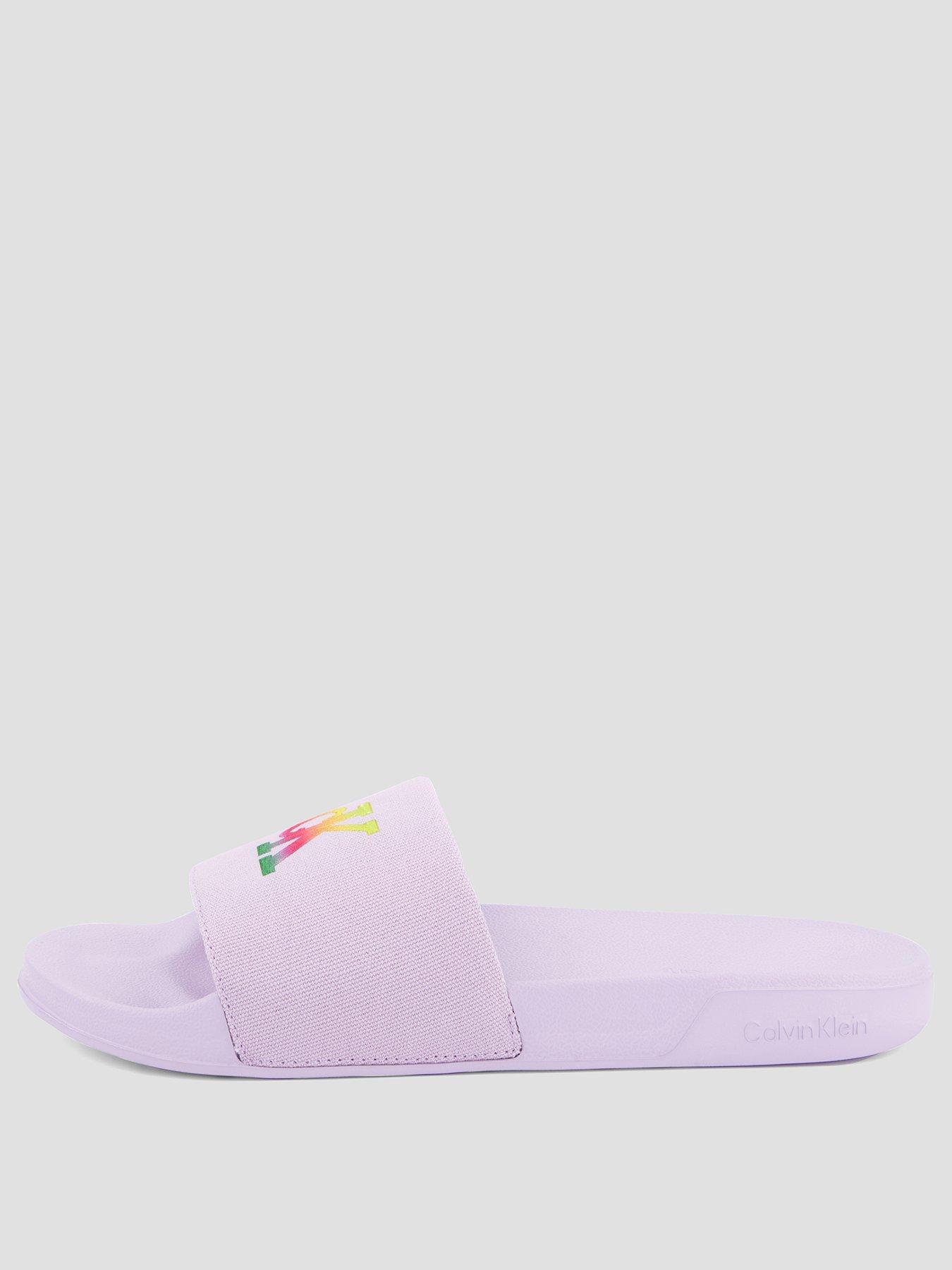 Image 2 of 7 of Calvin Klein Vulcanised Canvas Trainers - White