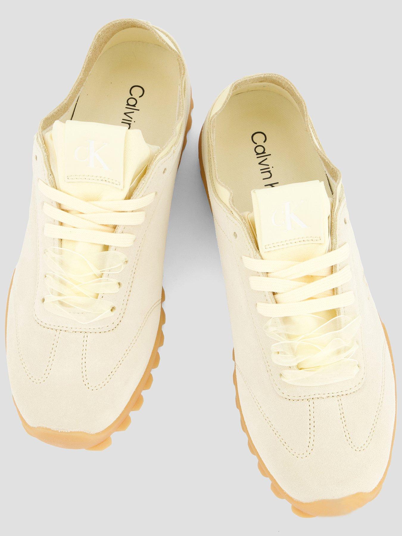 Image 3 of 6 of Calvin Klein Low Profile Run MG Sue Laces - Orange
