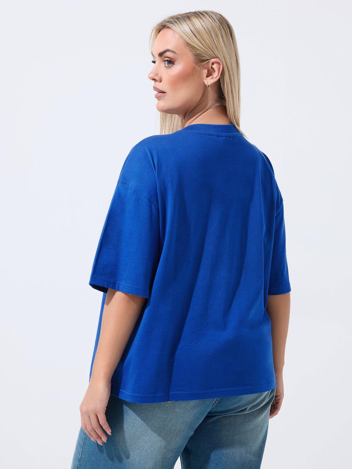  image of yours-curve-pepsi-t-shirt-blue
