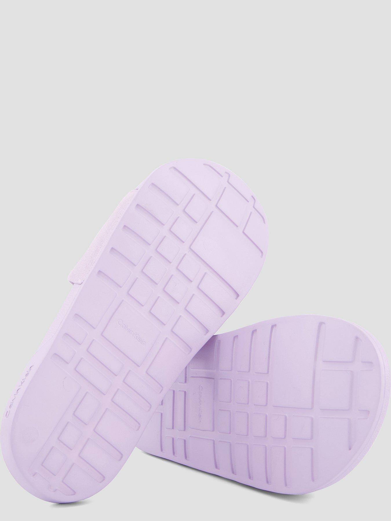 Image 4 of 7 of Calvin Klein Essential Pride Sliders - Purple