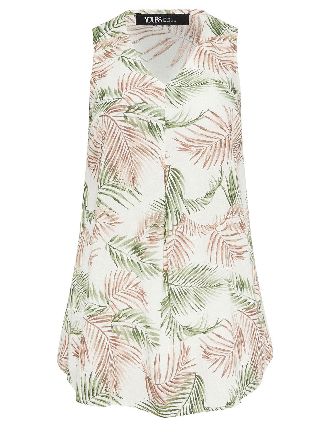  image of yours-curve-linen-pleat-front-vest-cream