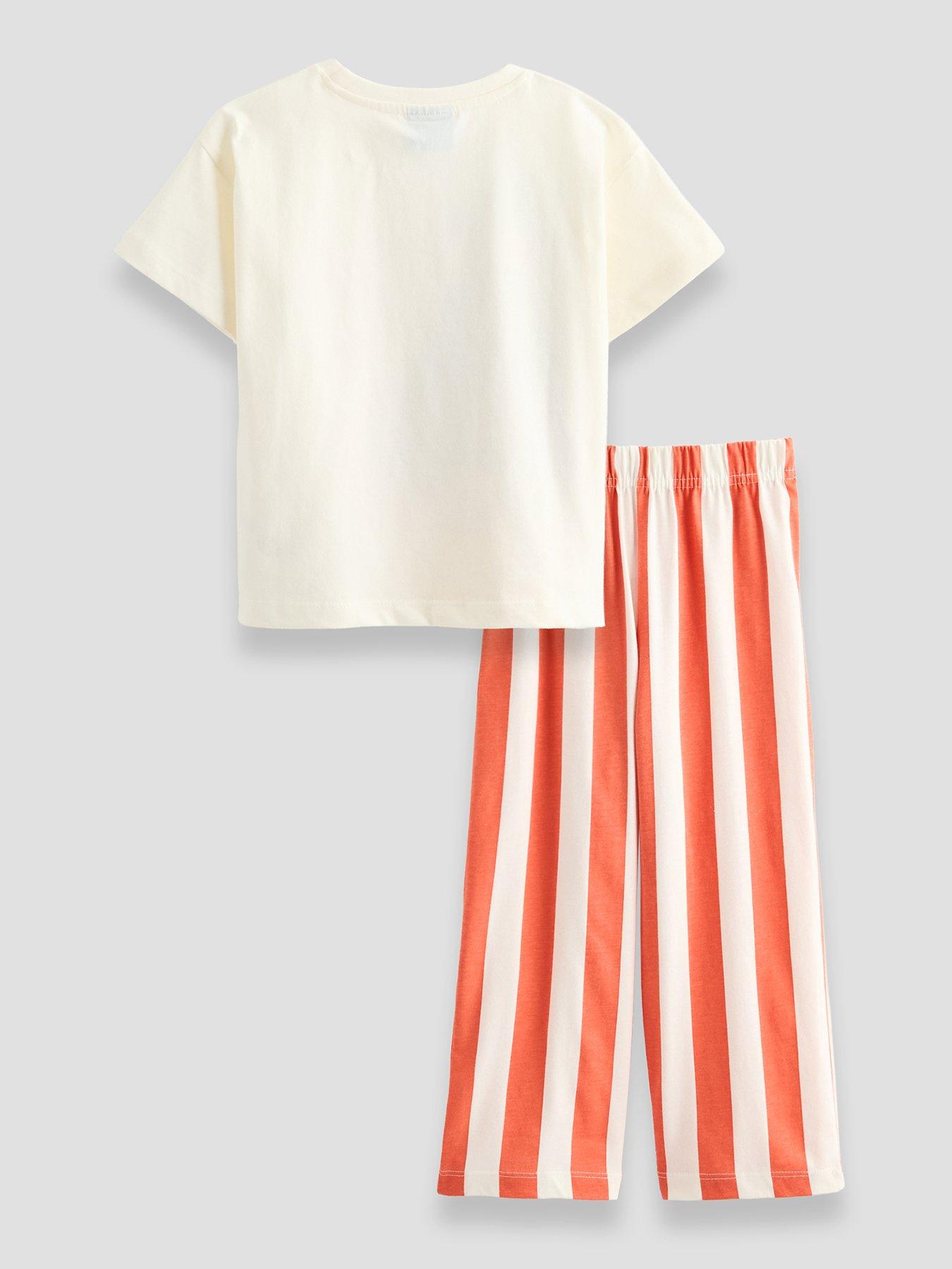 Image 2 of 5 of The Very Collection Disney Moana Stripe Leg Pyjamas