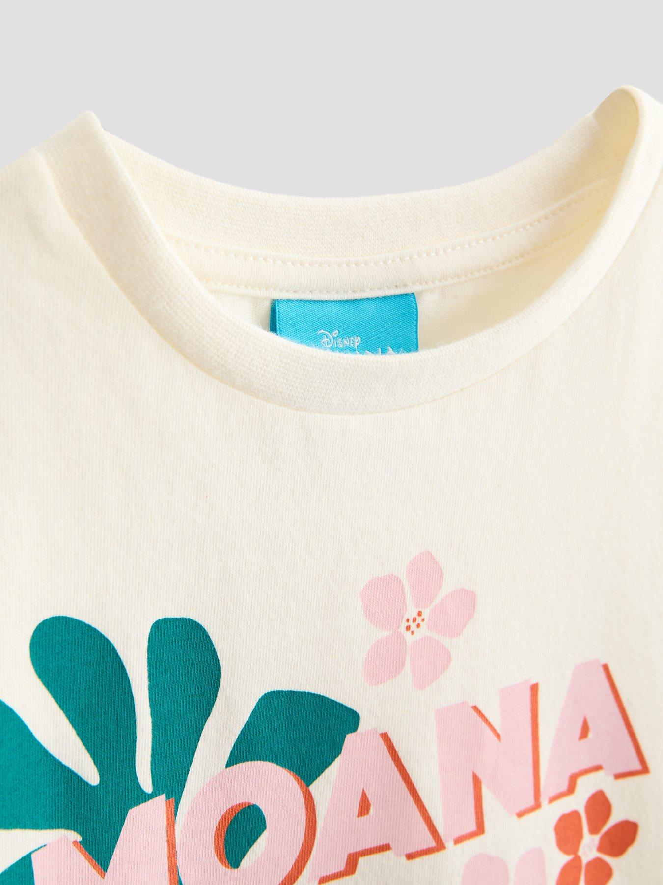Image 4 of 5 of The Very Collection Disney Moana Stripe Leg Pyjamas