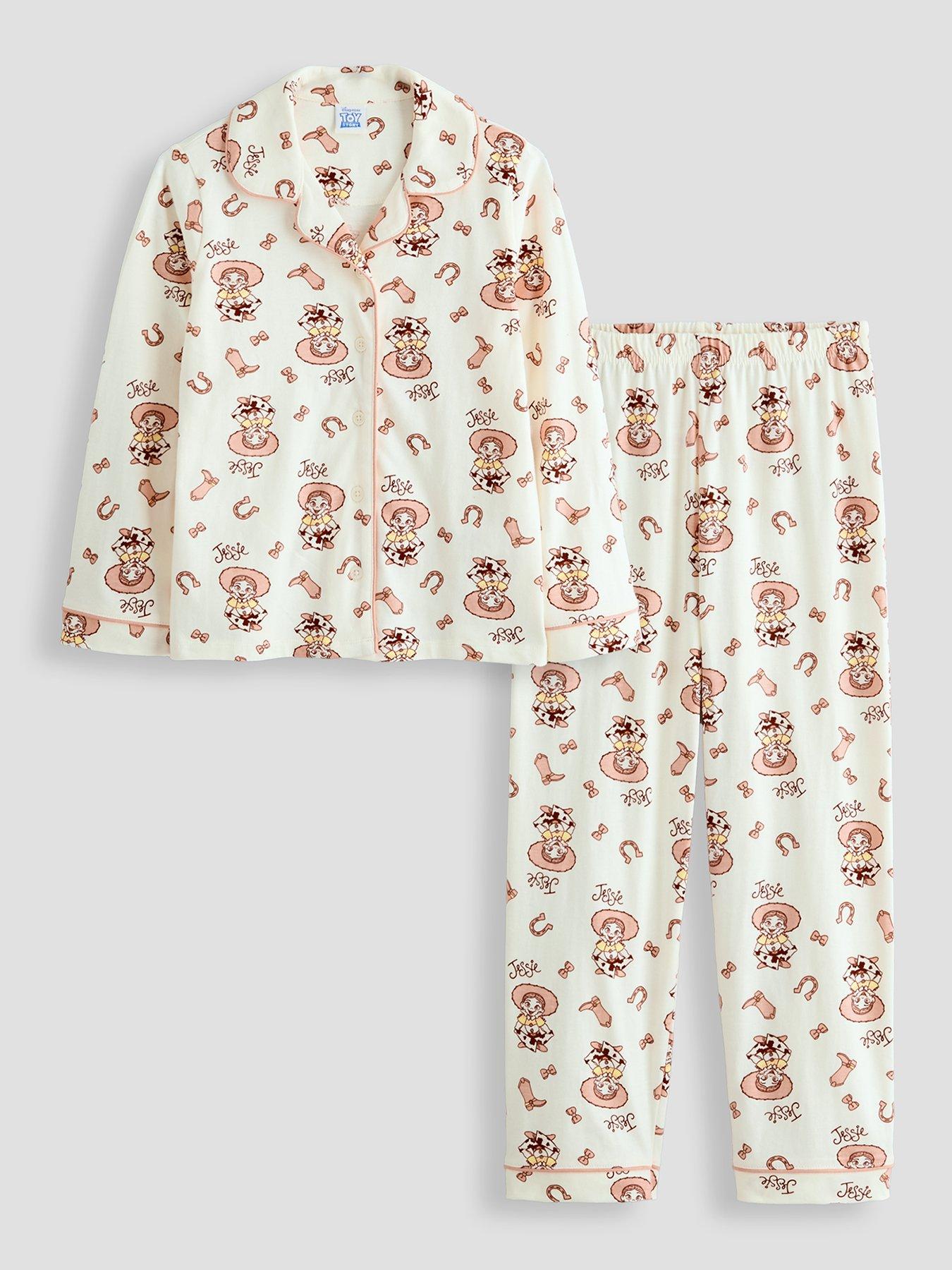 The Very Collection Toy Story Jessie Button Down Pyjamas - Pink