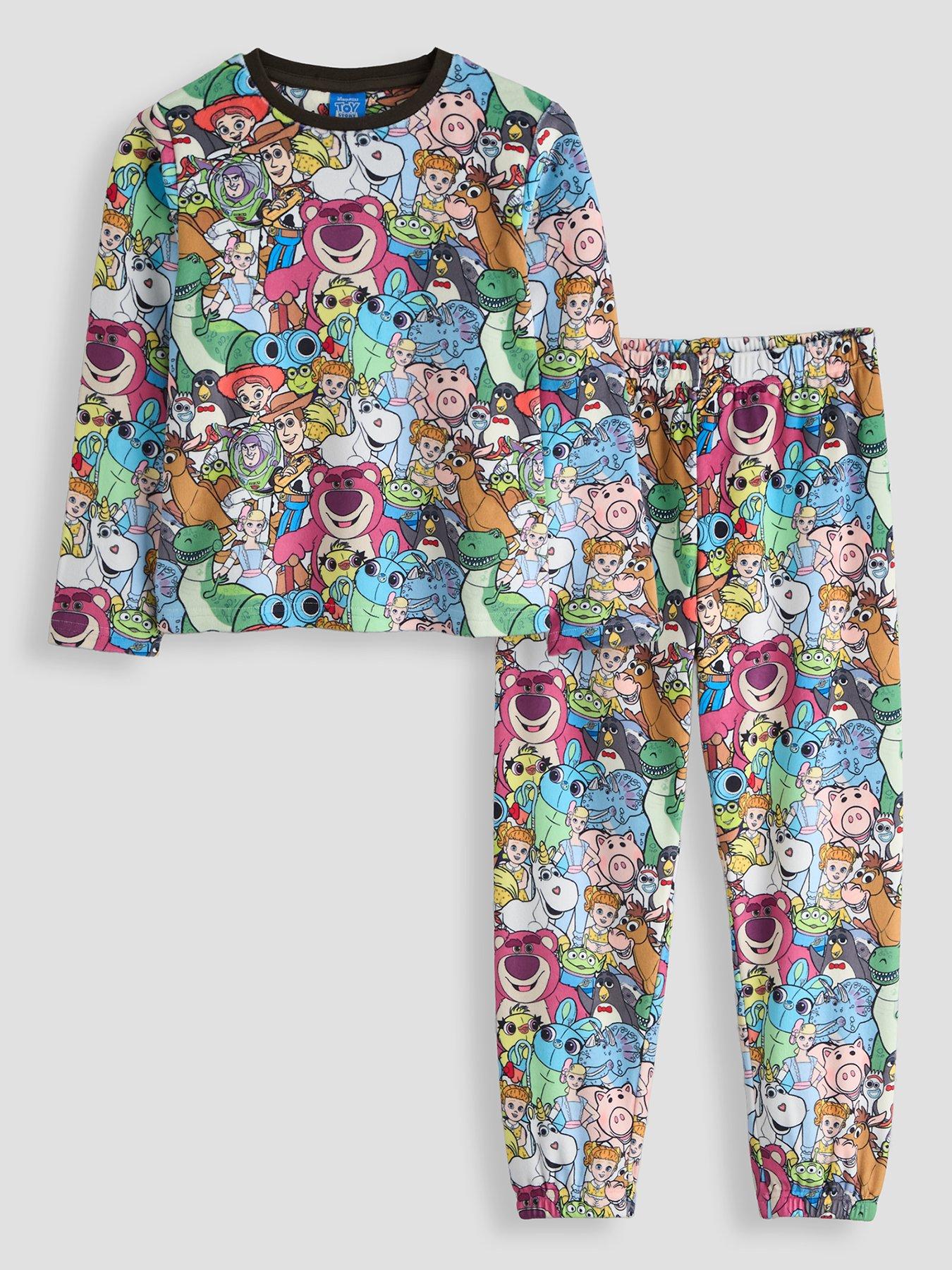 The Very Collection Disney Pixar Toy Story Character  Fleece Pyjamas
