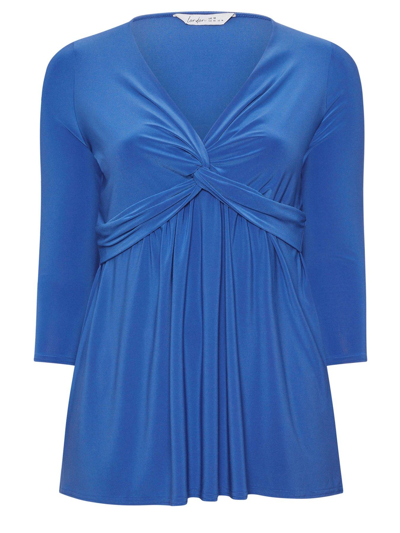  image of yours-curve-knot-front-top-blue