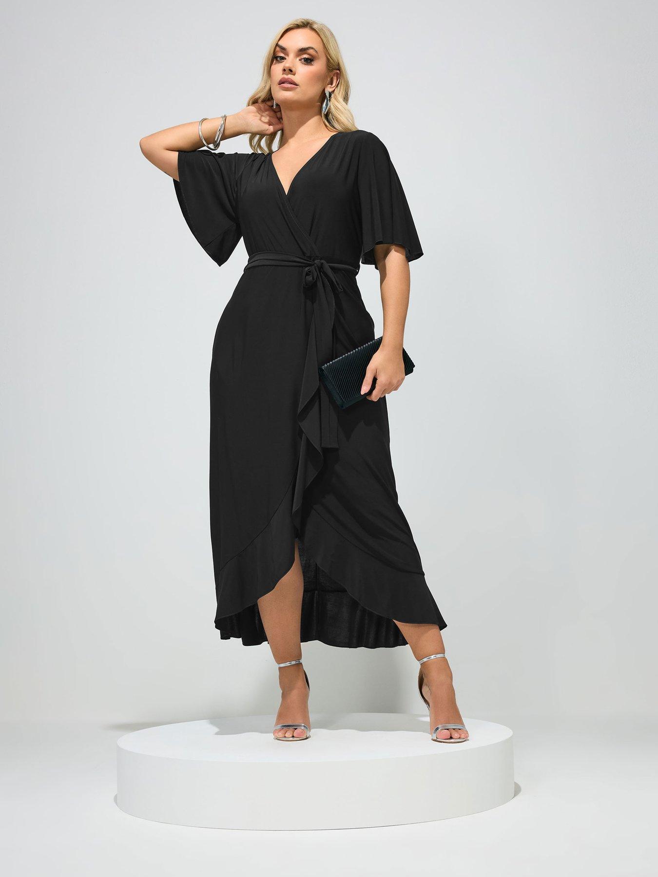 women gown dress Buy Black Glitz and Glam Partywear Gown for Women