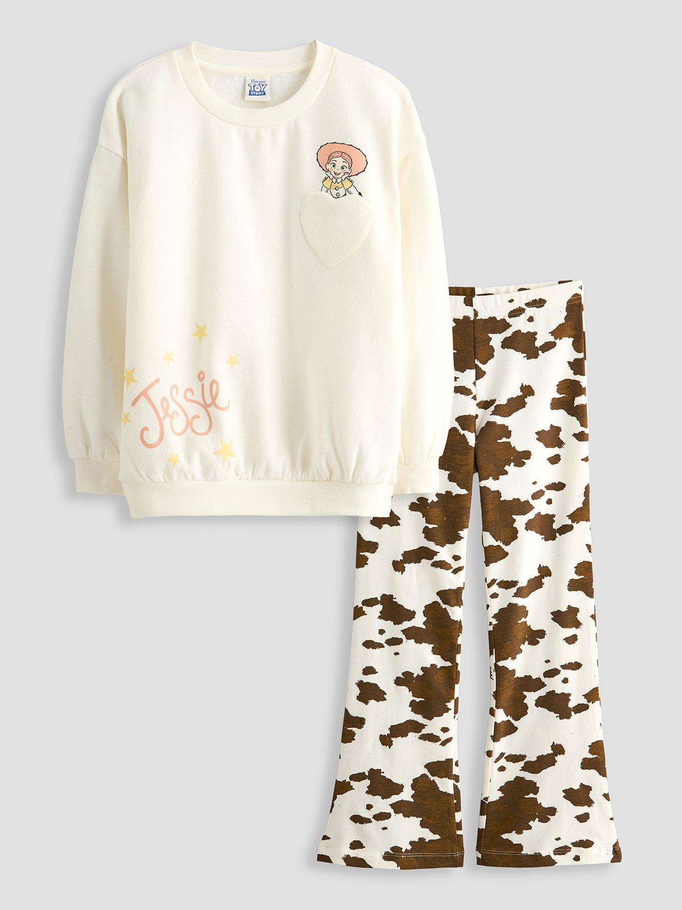 The Very Collection Toy Story Jessie Cow Print Set - Cream