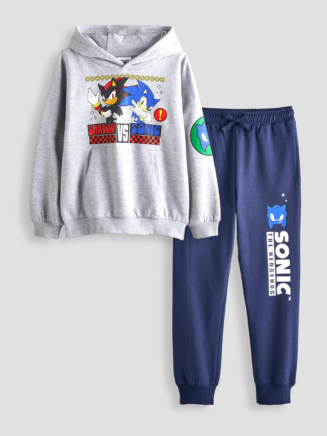 The Very Collection Sonic  &  Knuckles Sweat Set - Grey