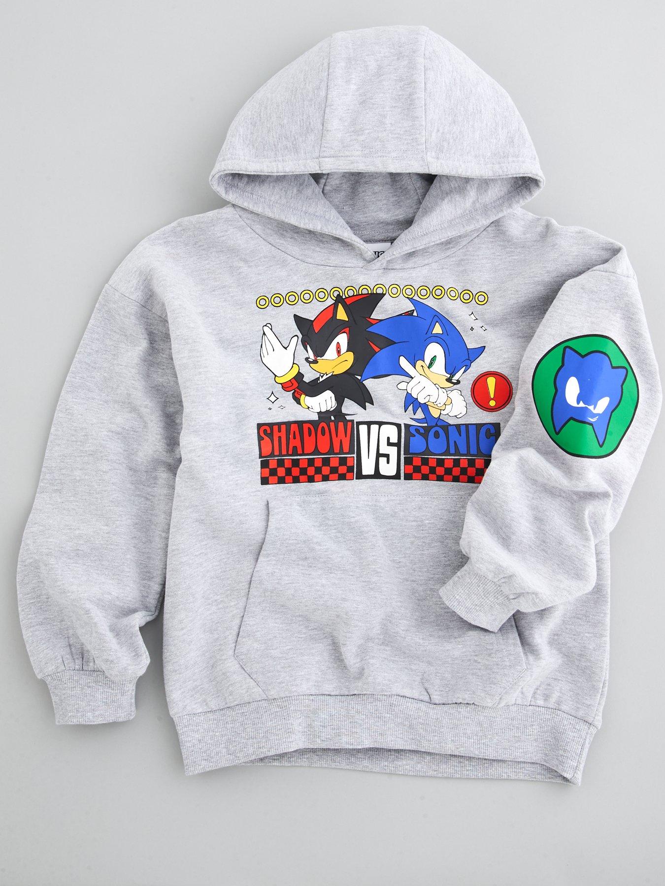 Image 4 of 5 of The Very Collection Sonic &amp; Knuckles Sweat Set - Grey